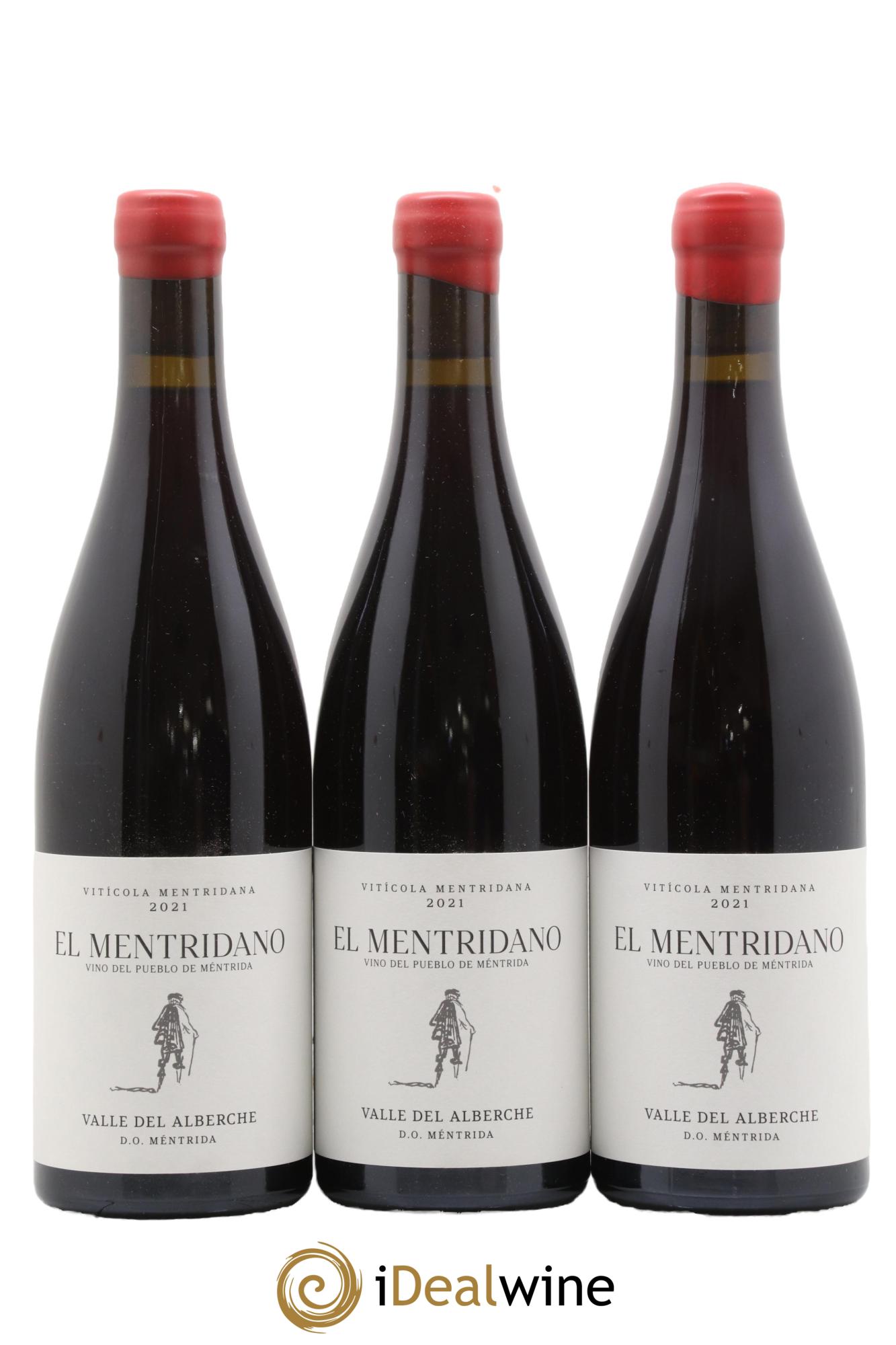 Mentridà DO Viticola Mentridana (anciennement Daniel Jimenez-Landi) El Mentridano 2021 - Lot of 3 bottles - 0