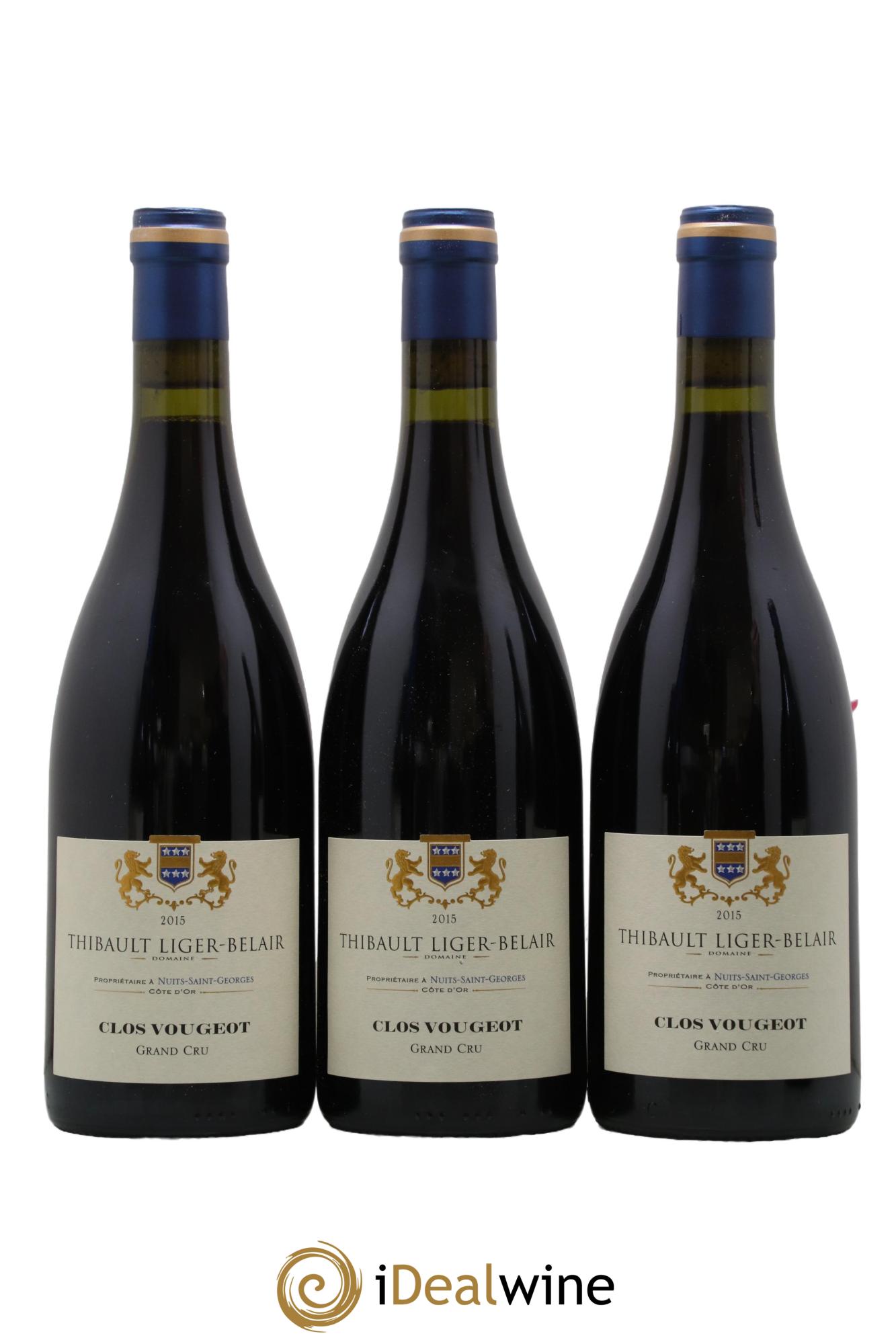 Clos de Vougeot Grand Cru Thibault Liger-Belair 2015 - Lot de 6 bouteilles - 3