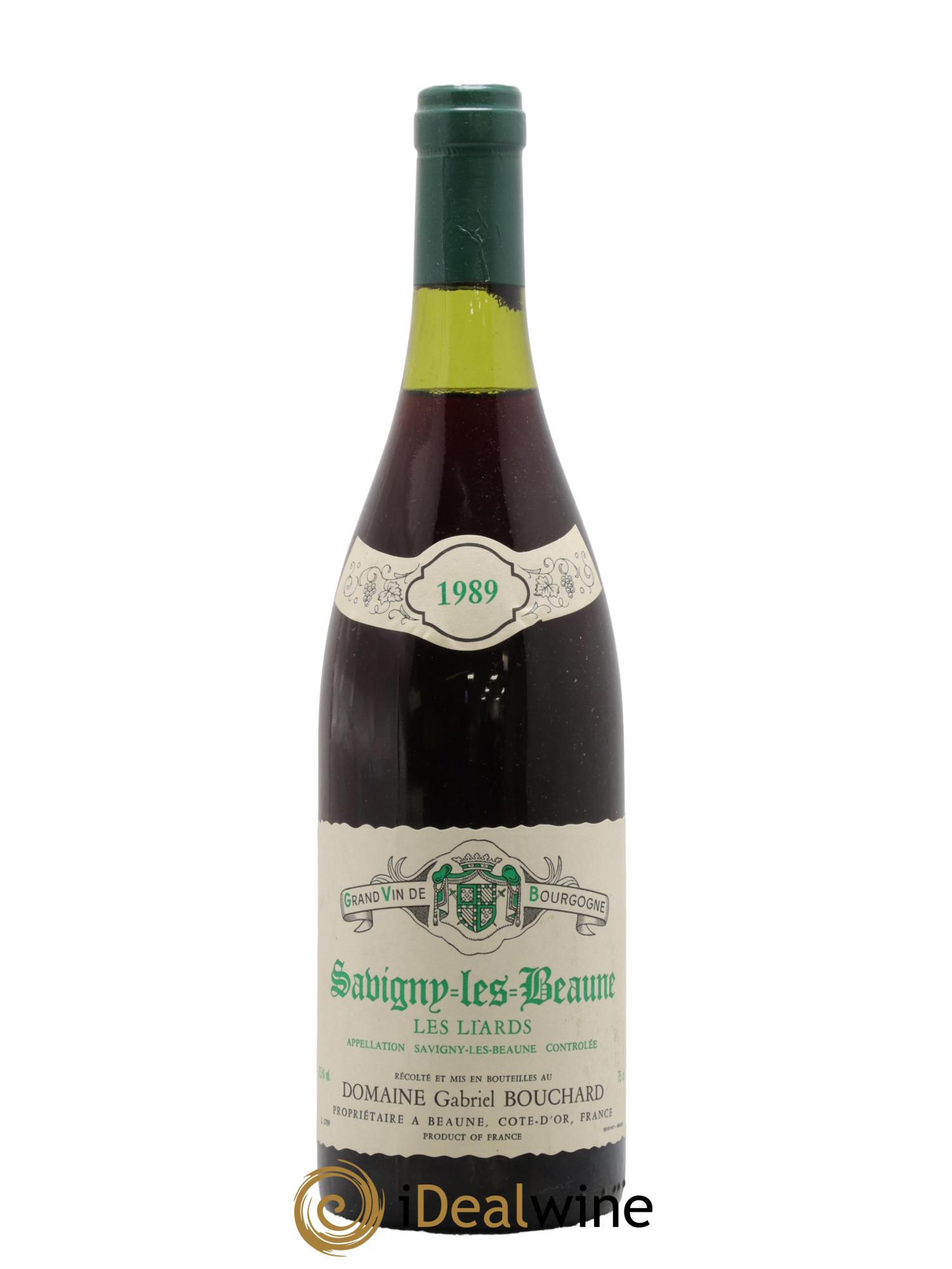 Savigny-lès-Beaune Les Liards Gabriel Bouchard 1989 - Lot de 1 bouteille - 0