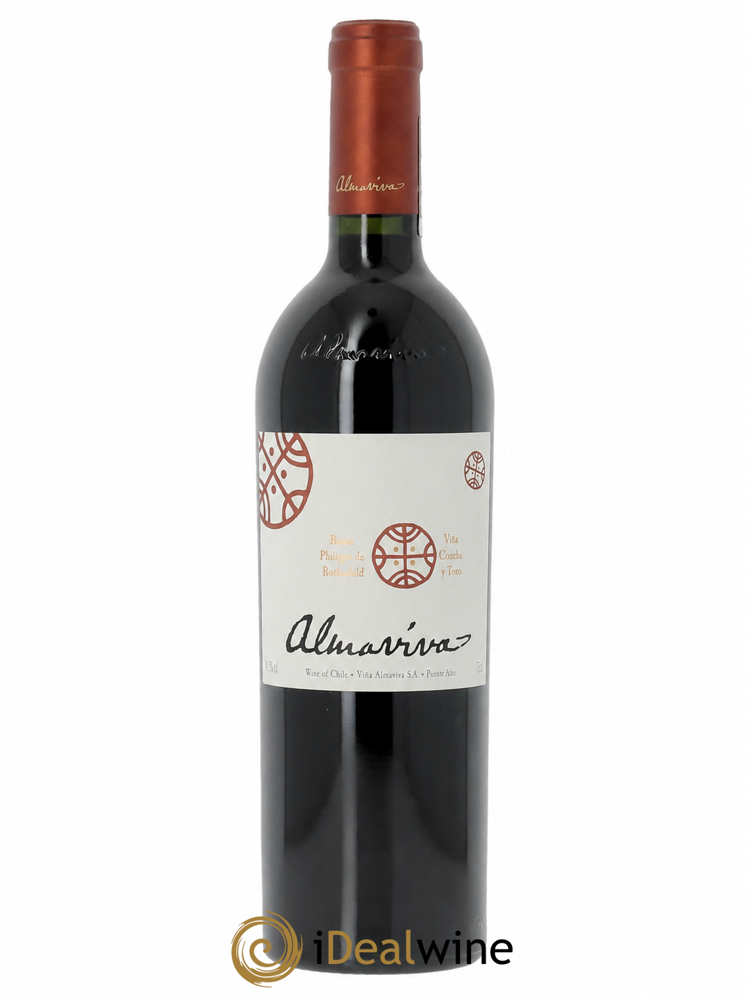 Chili Almaviva Baron P. de Rothschild Concha y Toro 2024 - Lot de 6 bouteilles - 0