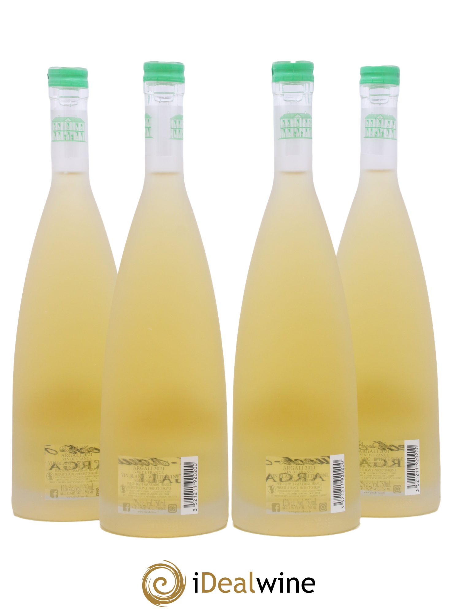 Vin de France Puech-Haut Argali 2021 - Posten von 4 Flaschen - 1
