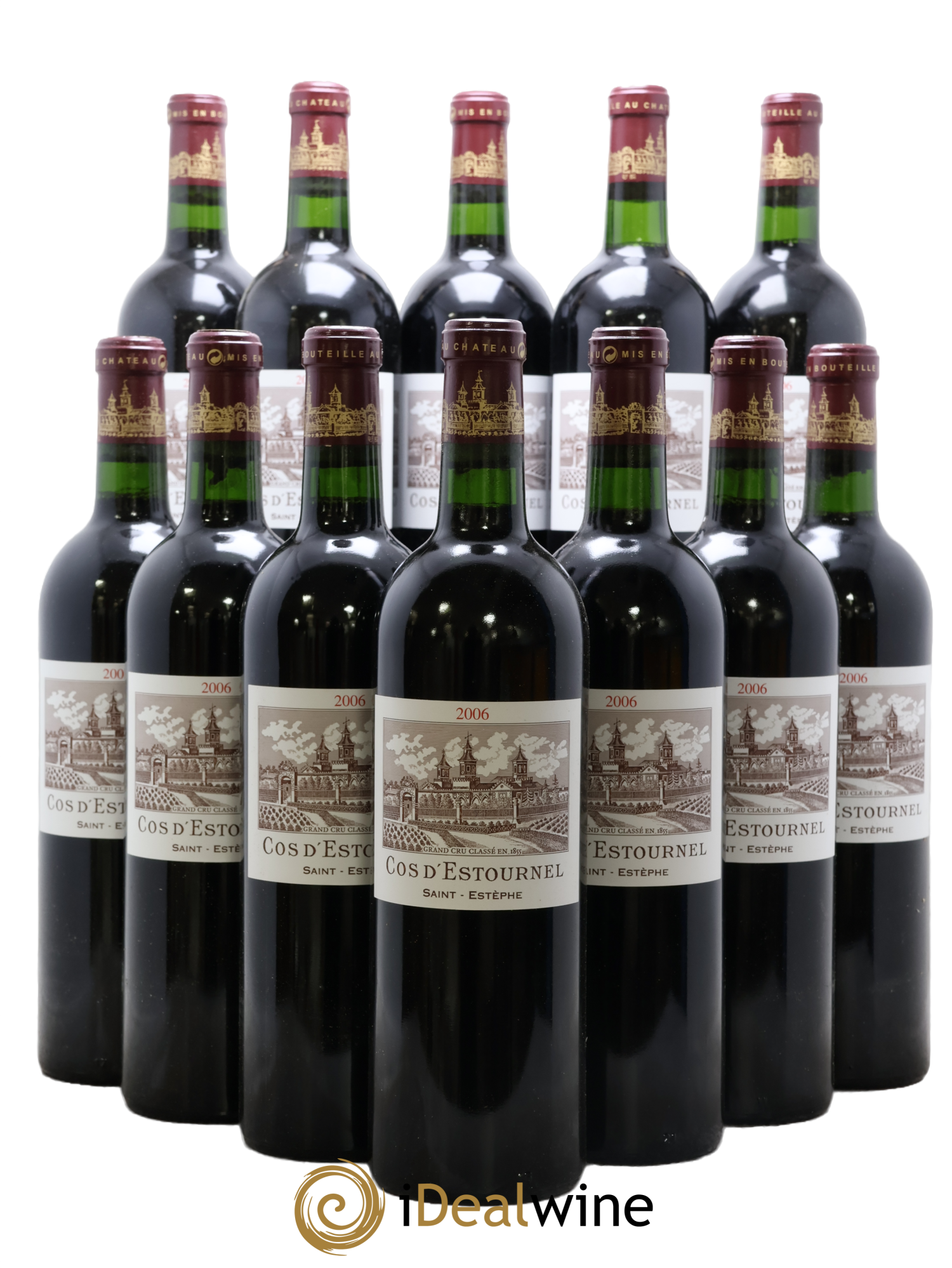 Cos d'Estournel 2ème Grand Cru Classé 2006 - Lot de 12 bouteilles - 0
