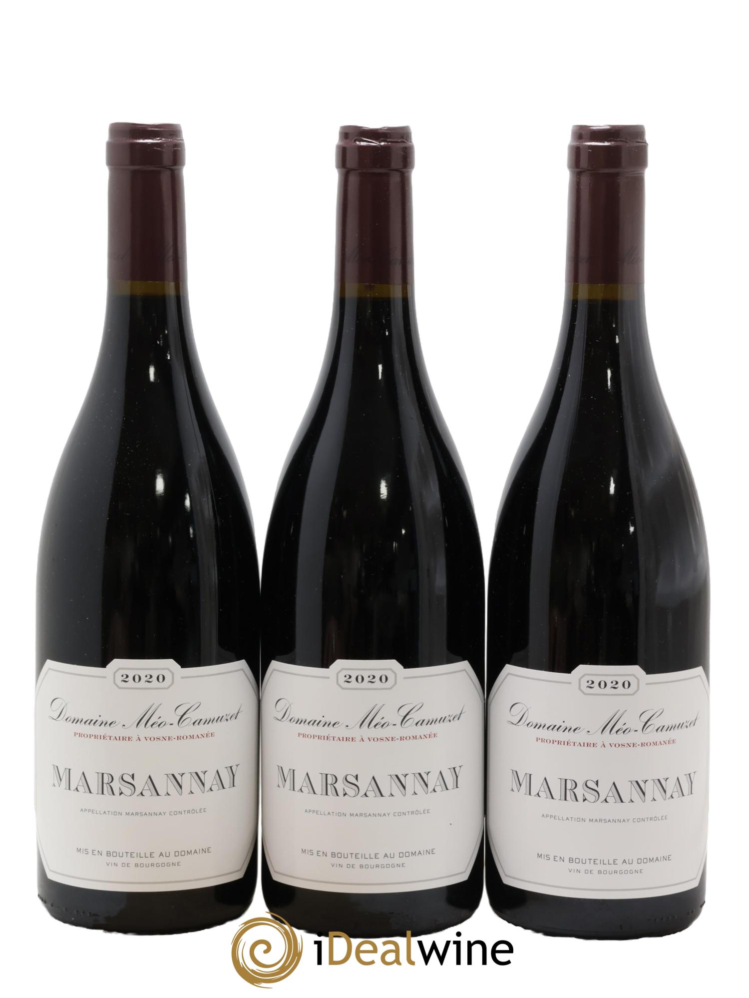 Marsannay Méo-Camuzet (Domaine) 2020 - Lot de 3 bouteilles - 0