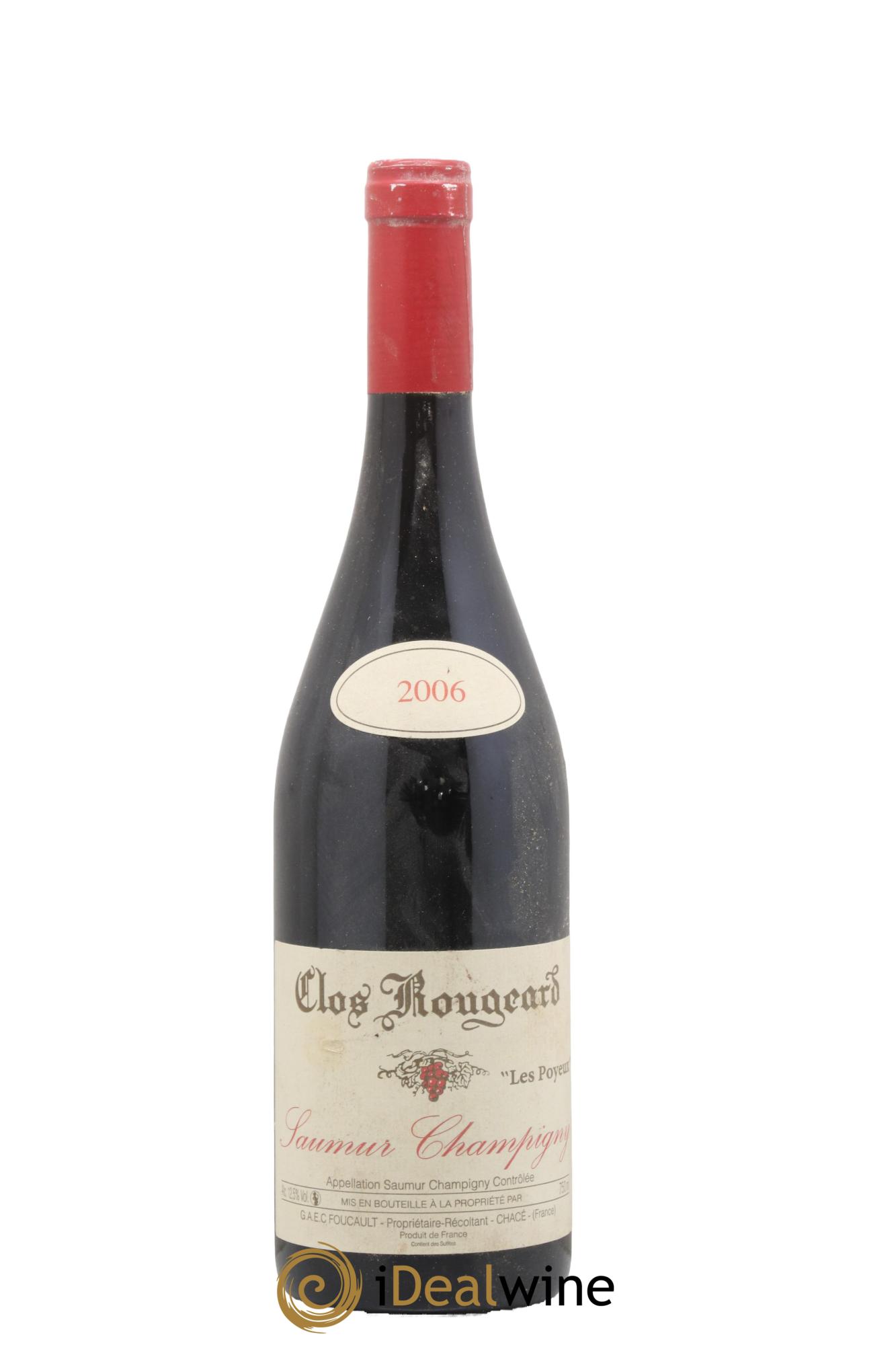 Saumur-Champigny Les Poyeux Clos Rougeard 2006 - Lot de 1 bouteille - 0