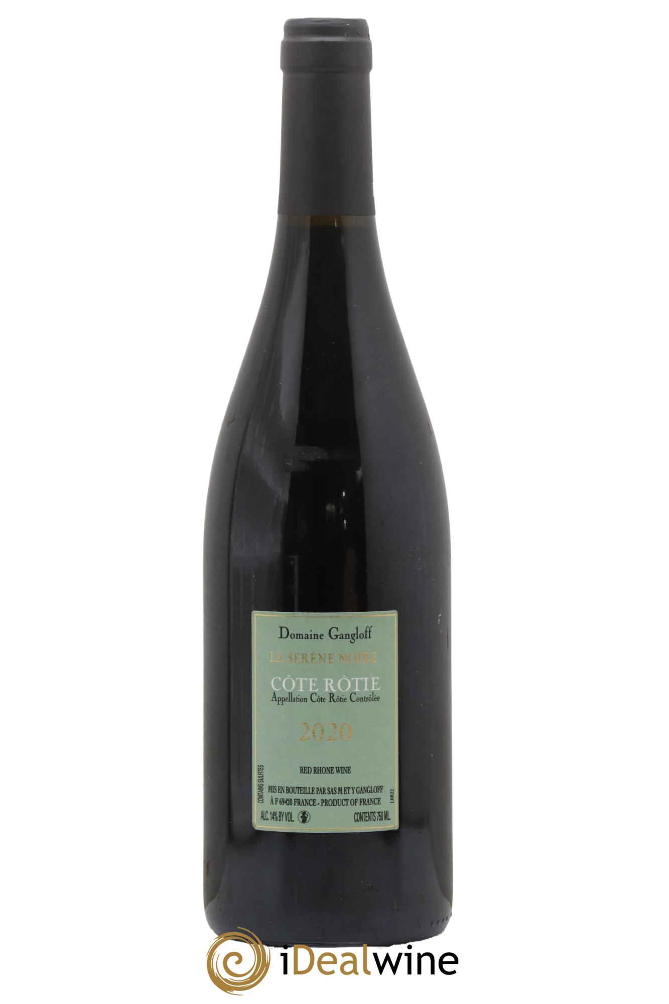 Côte-Rôtie La Sereine Noire Gangloff (Domaine) 2020 - Lotto di 1 bottiglia - 1