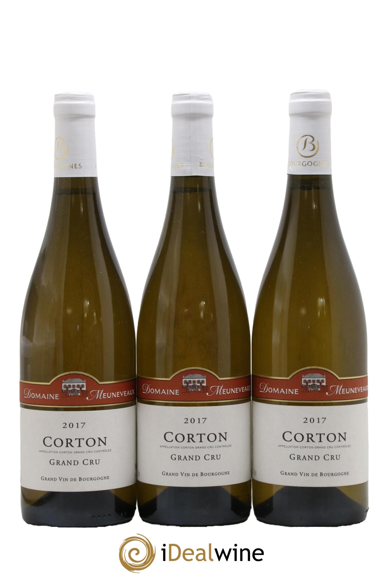 Corton Grand Cru Domaine Meuneveaux 2017 - Posten von 3 Flaschen - 0