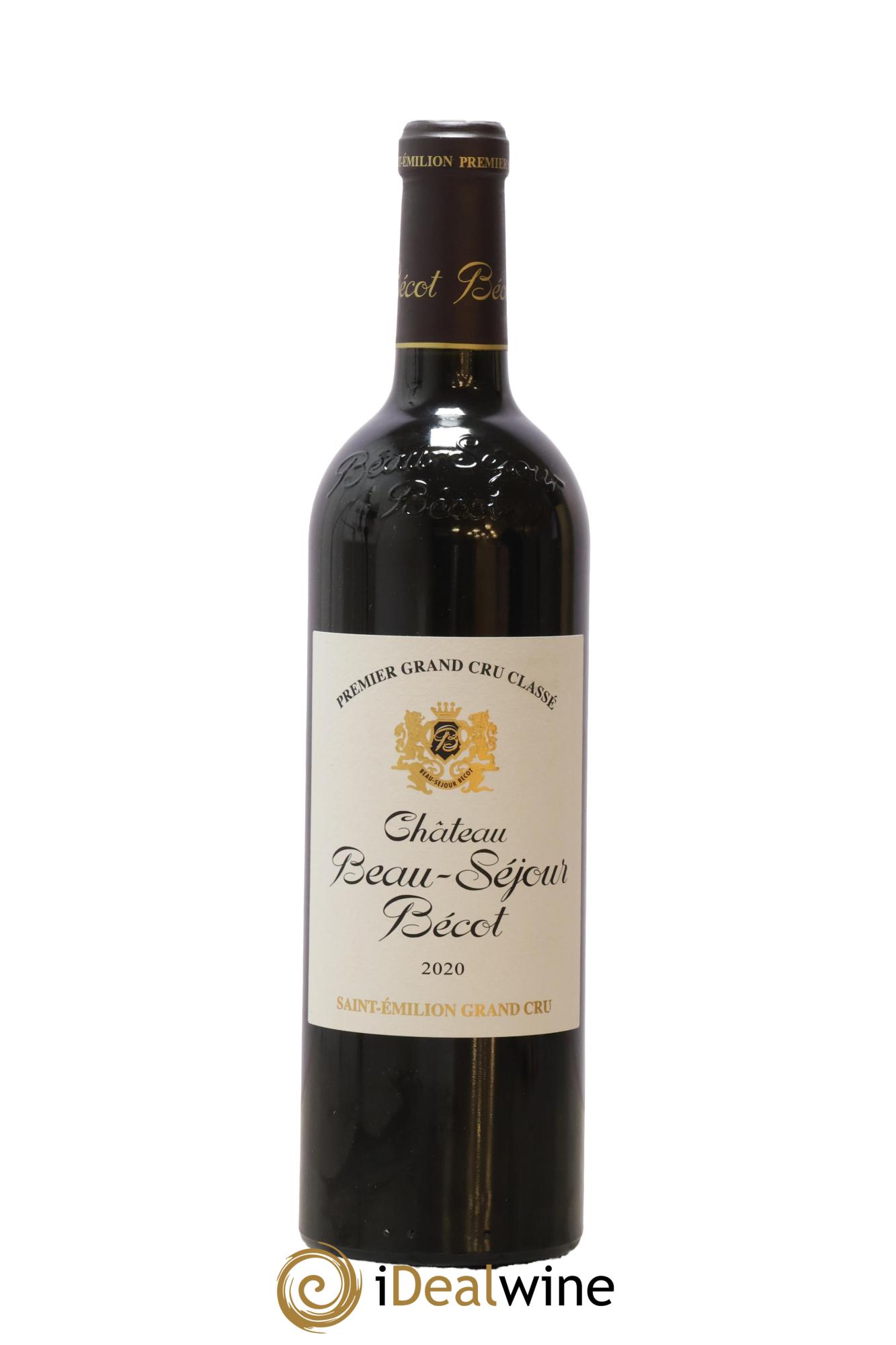 Château Beau-Séjour Bécot 1er Grand Cru Classé B 2020 - Lot of 1 bottle - 0