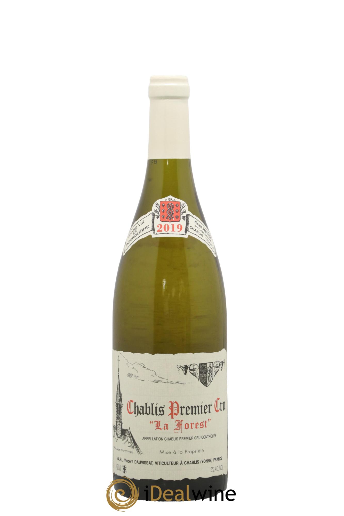 Chablis 1er Cru La Forest Vincent Dauvissat (Domaine) 2019 - Lotto di 1 bottiglia - 0