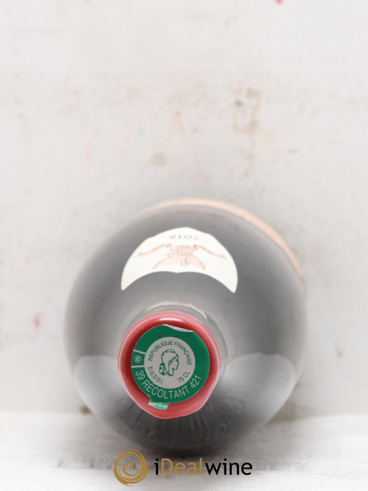 Arbois Pupillin Poulsard (cire rouge) Overnoy-Houillon (Domaine) 2018 - Lotto di 2 bottiglie - 1