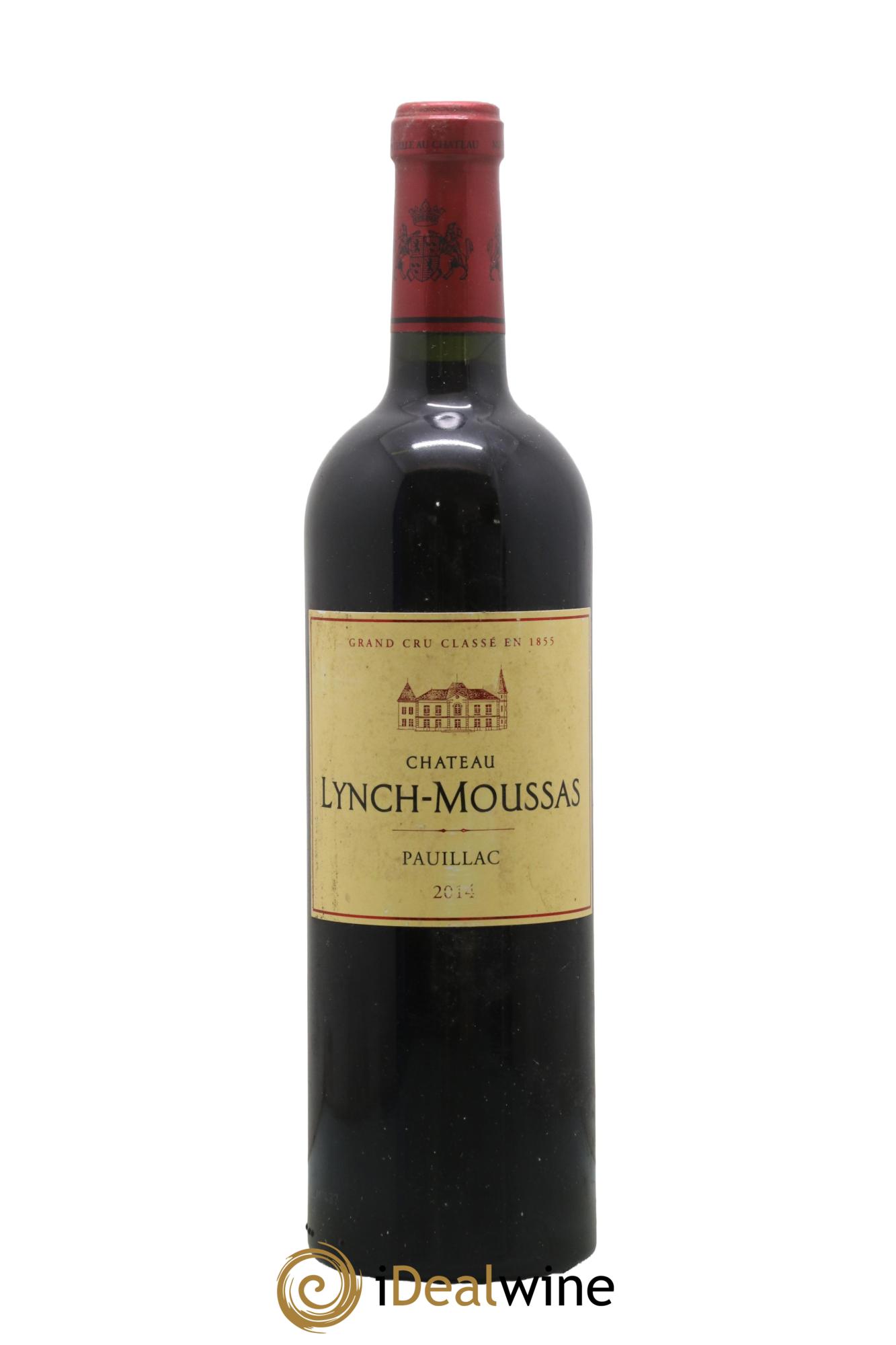 Château Lynch Moussas 5ème Grand Cru Classé 2014 - Lot de 1 bouteille - 0