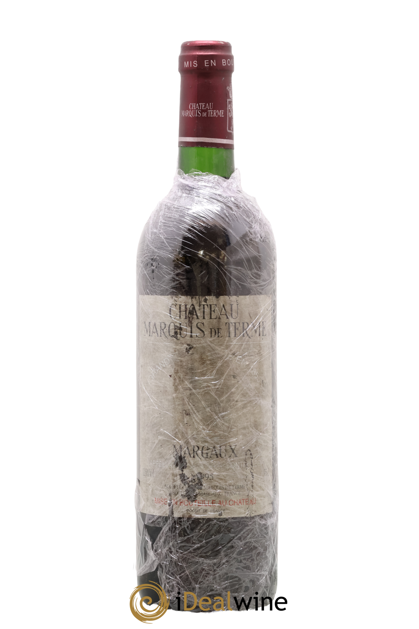 Château Marquis de Terme 4ème Grand Cru Classé 1995 - Lot de 1 bouteille - 0