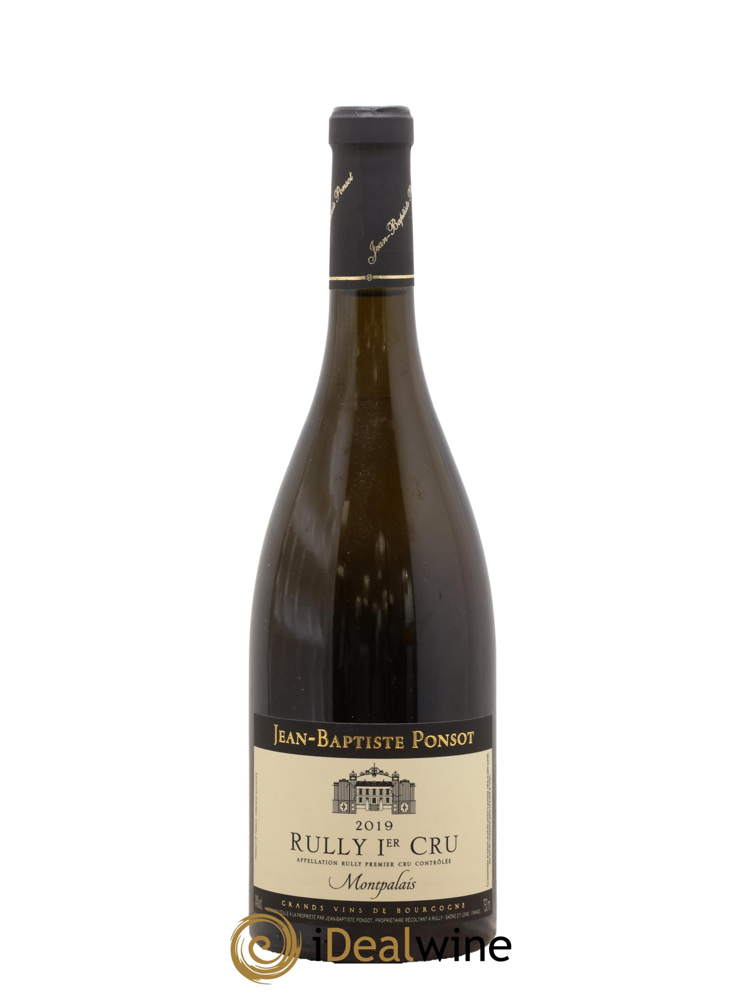Rully 1er Cru Montpalais Jean-Baptiste Ponsot 2019 - Lot de 1 bouteille - 0