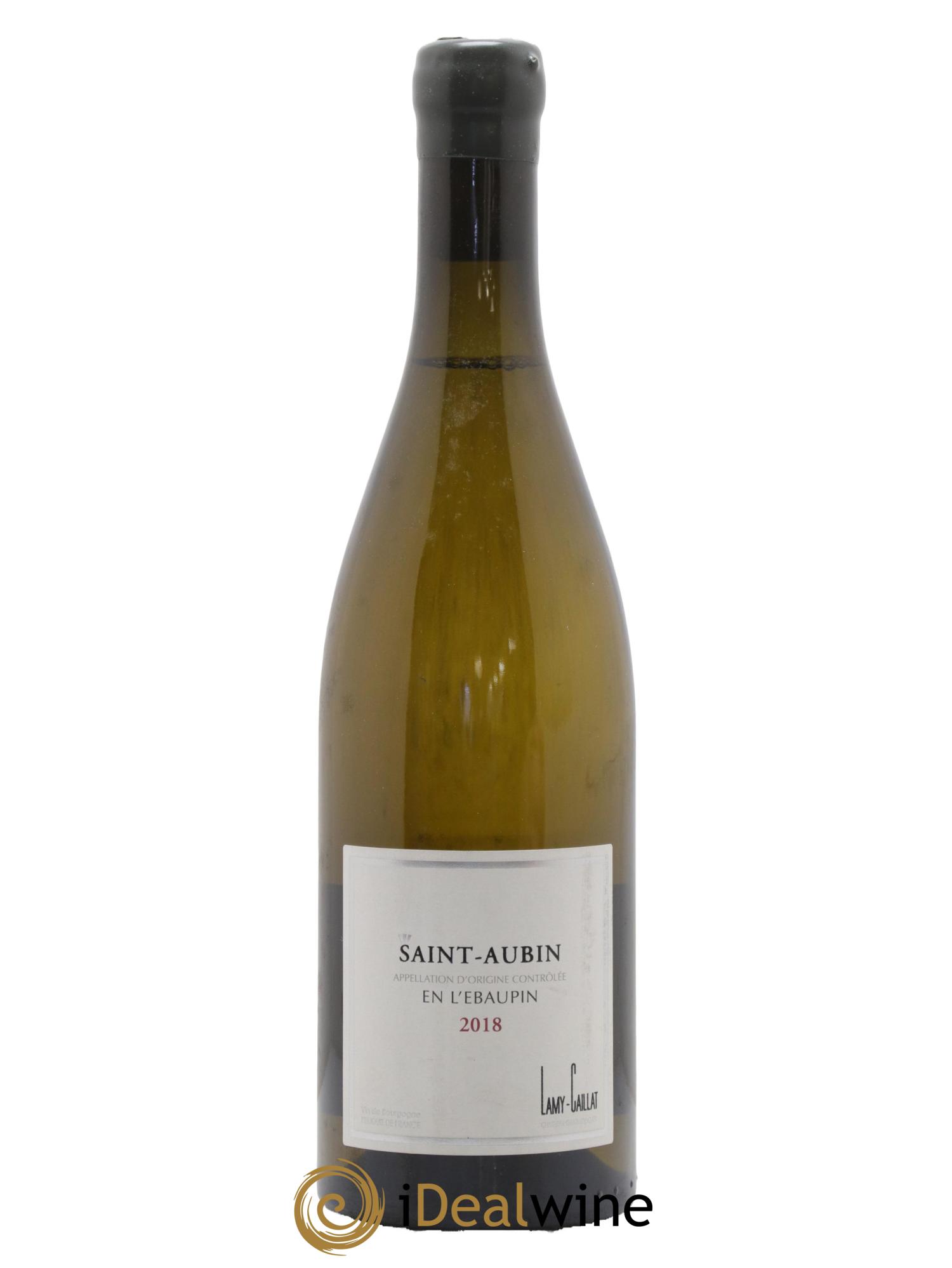 Saint-Aubin En l'Ebaupin Lamy-Caillat (Domaine) 2018 - Lot de 1 bouteille - 0