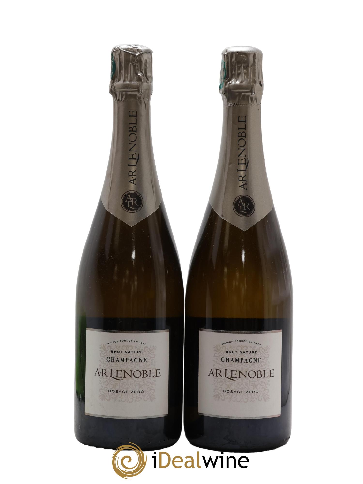 Champagne Brut Nature AR Lenoble - Lot de 2 bouteilles - 0