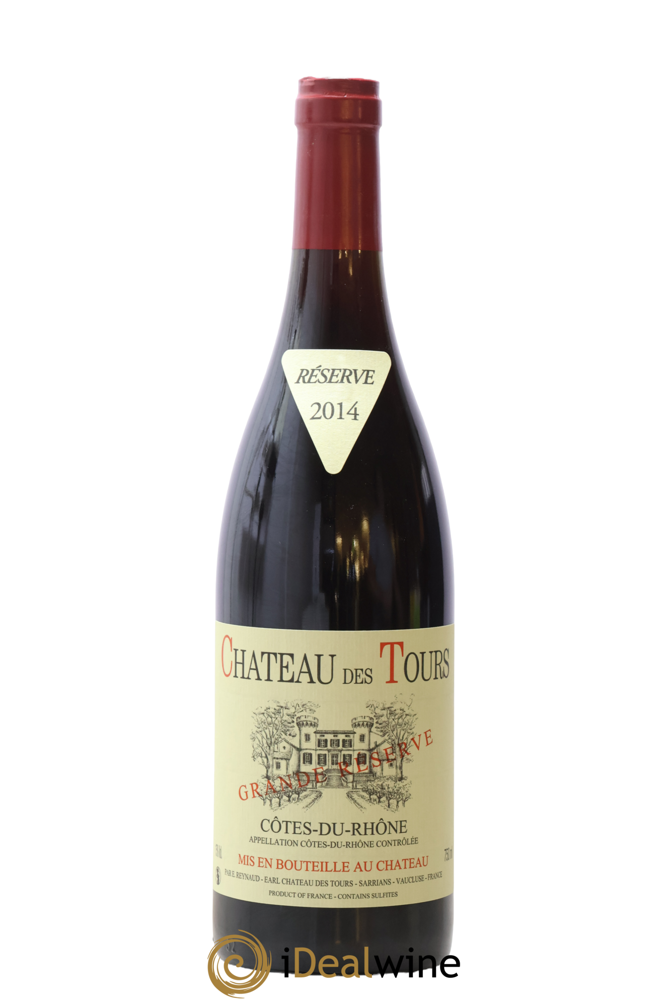 Côtes-du-Rhône Château des Tours Grande Réserve Emmanuel Reynaud 2014 - Lot de 1 bouteille - 0