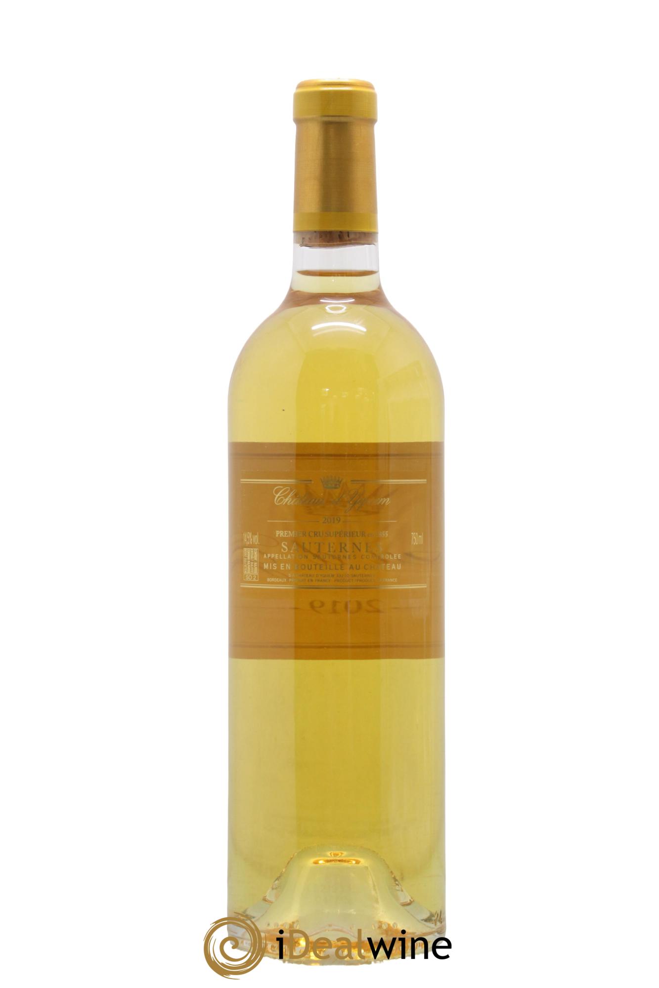 Château d' Yquem 1er Cru Classé Supérieur 2019 - Lot of 1 bottle - 1