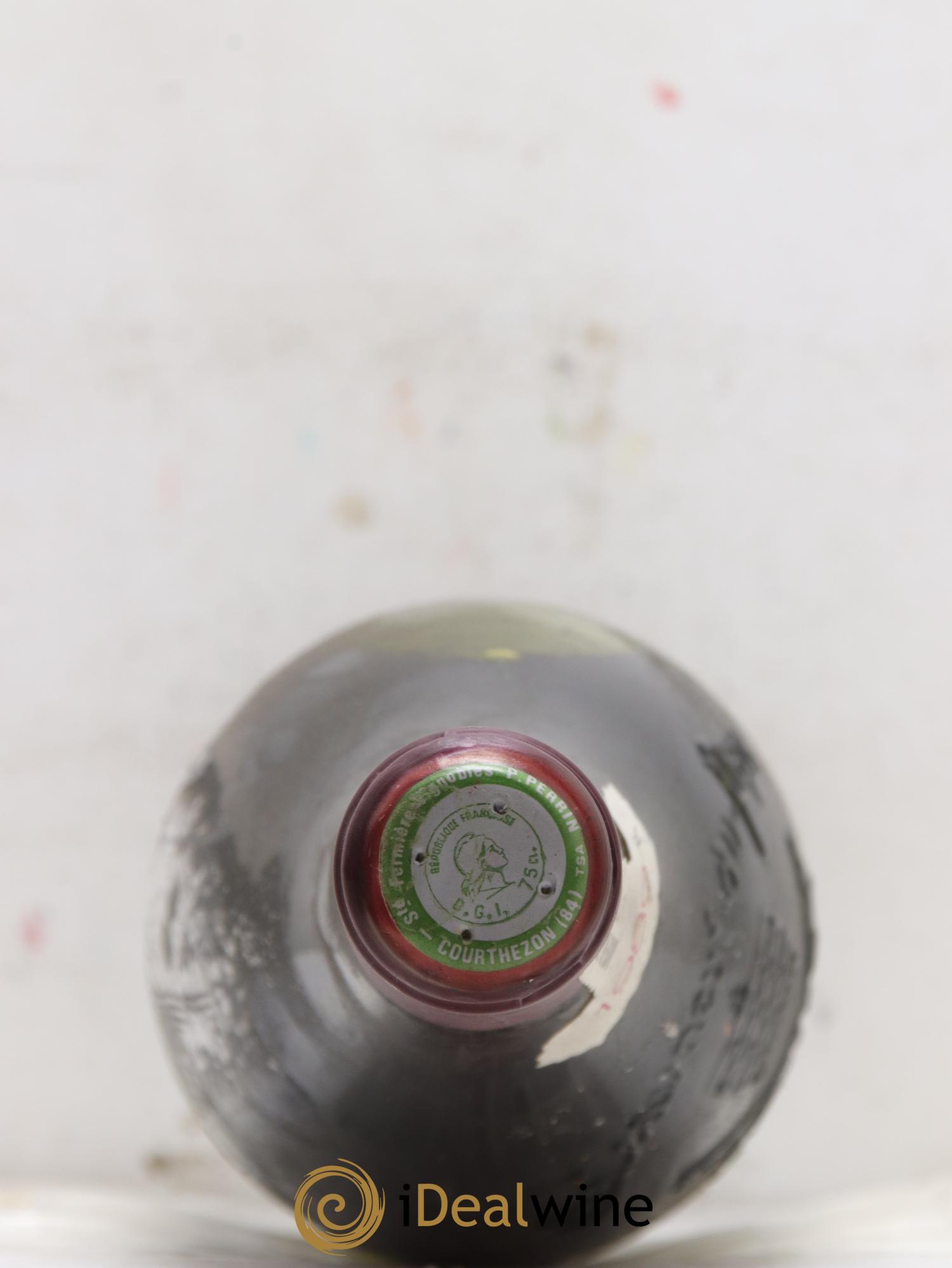 Châteauneuf-du-Pape Château de Beaucastel Famille Perrin 1989 - Lot de 1 bouteille - 1