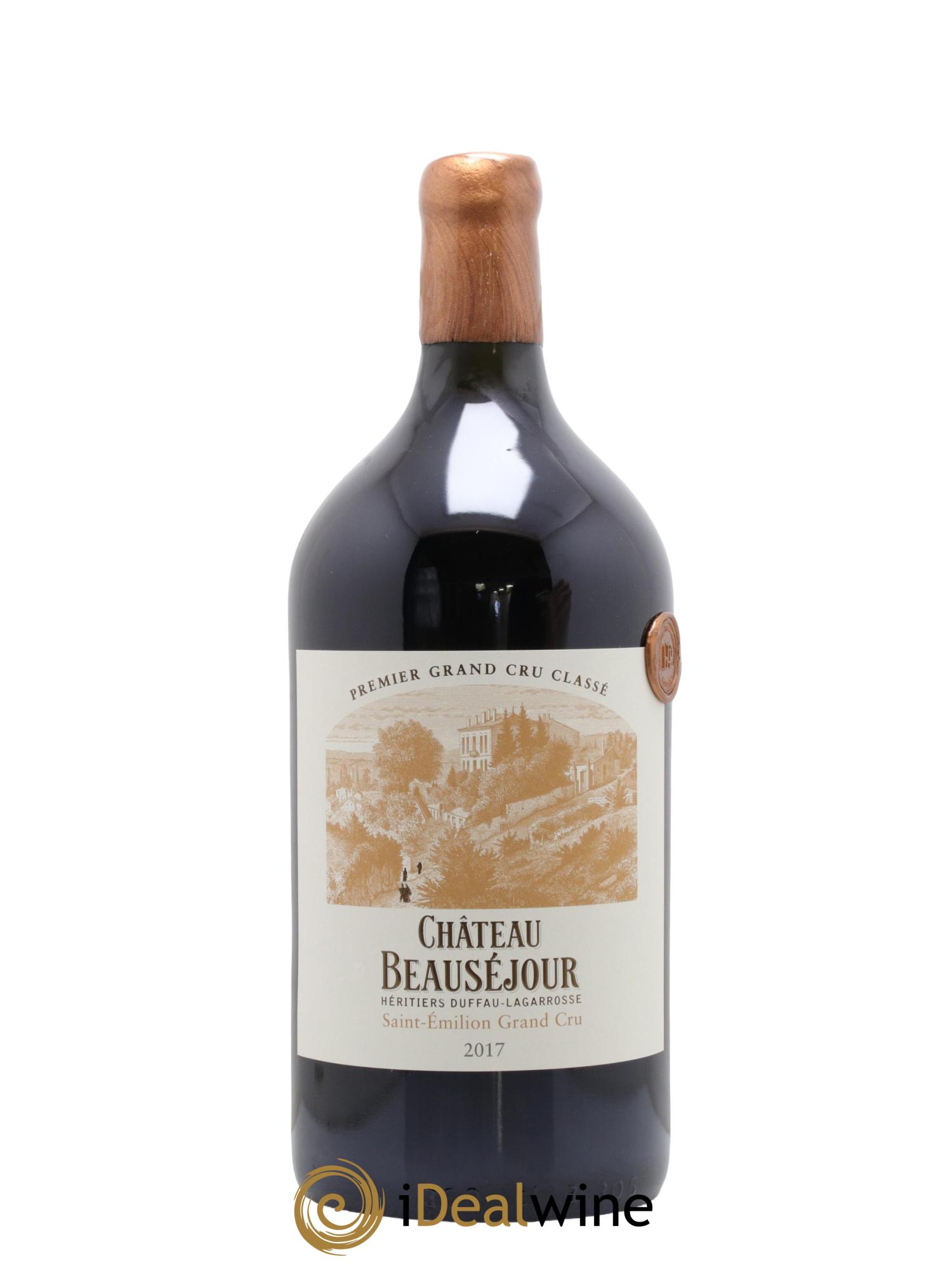Château Beauséjour (Duffau-Lagarrosse) 1er Grand Cru Classé B  2017 - Lot de 1 double magnum - 0