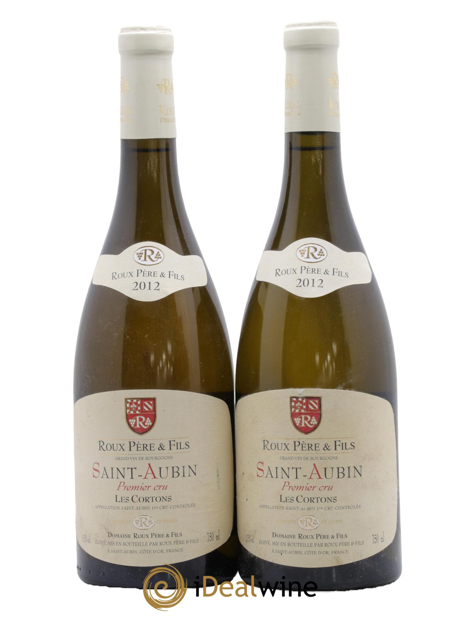 Saint-Aubin 1er Cru Les Cortons Roux 2012 - Lot de 2 bouteilles - 0