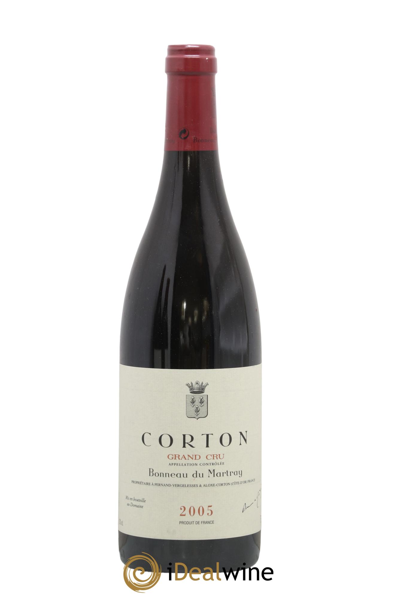 Corton Grand Cru Bonneau du Martray (Domaine) 2005 - Lot de 1 bouteille - 0