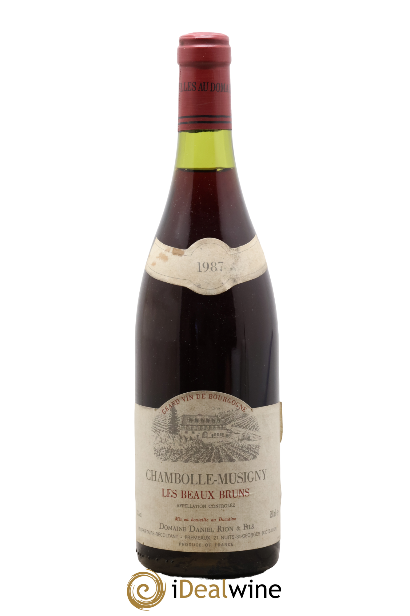 Chambolle-Musigny Les Beaux Bruns Rion 1987 - Lot of 1 bottle - 0