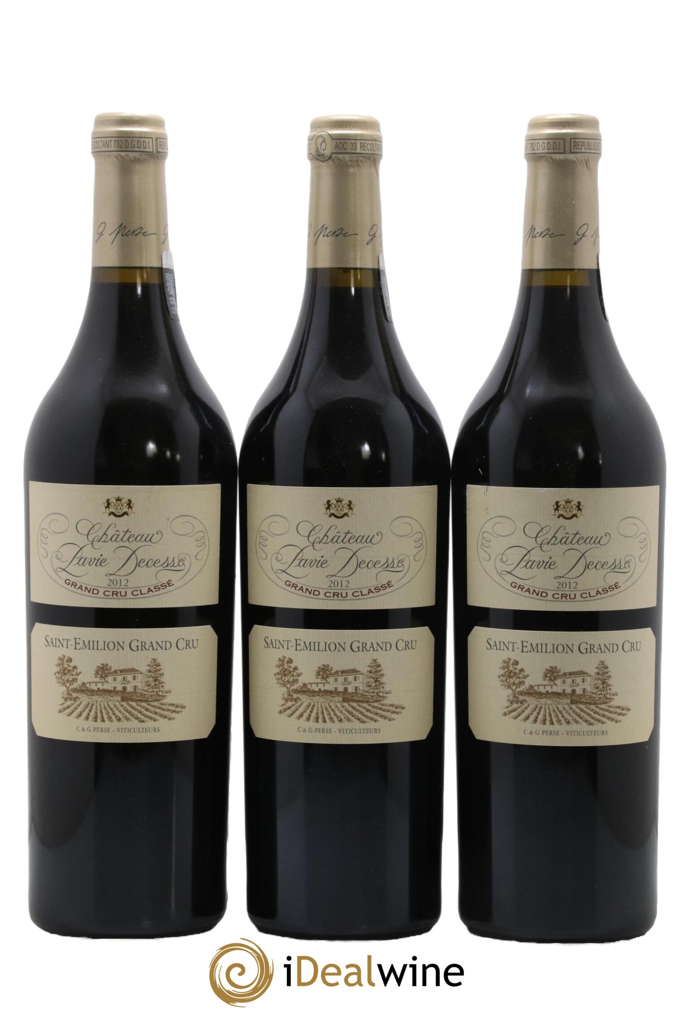 Château Pavie Decesse Grand Cru Classé 2012 - Lotto di 6 bottiglie - 2