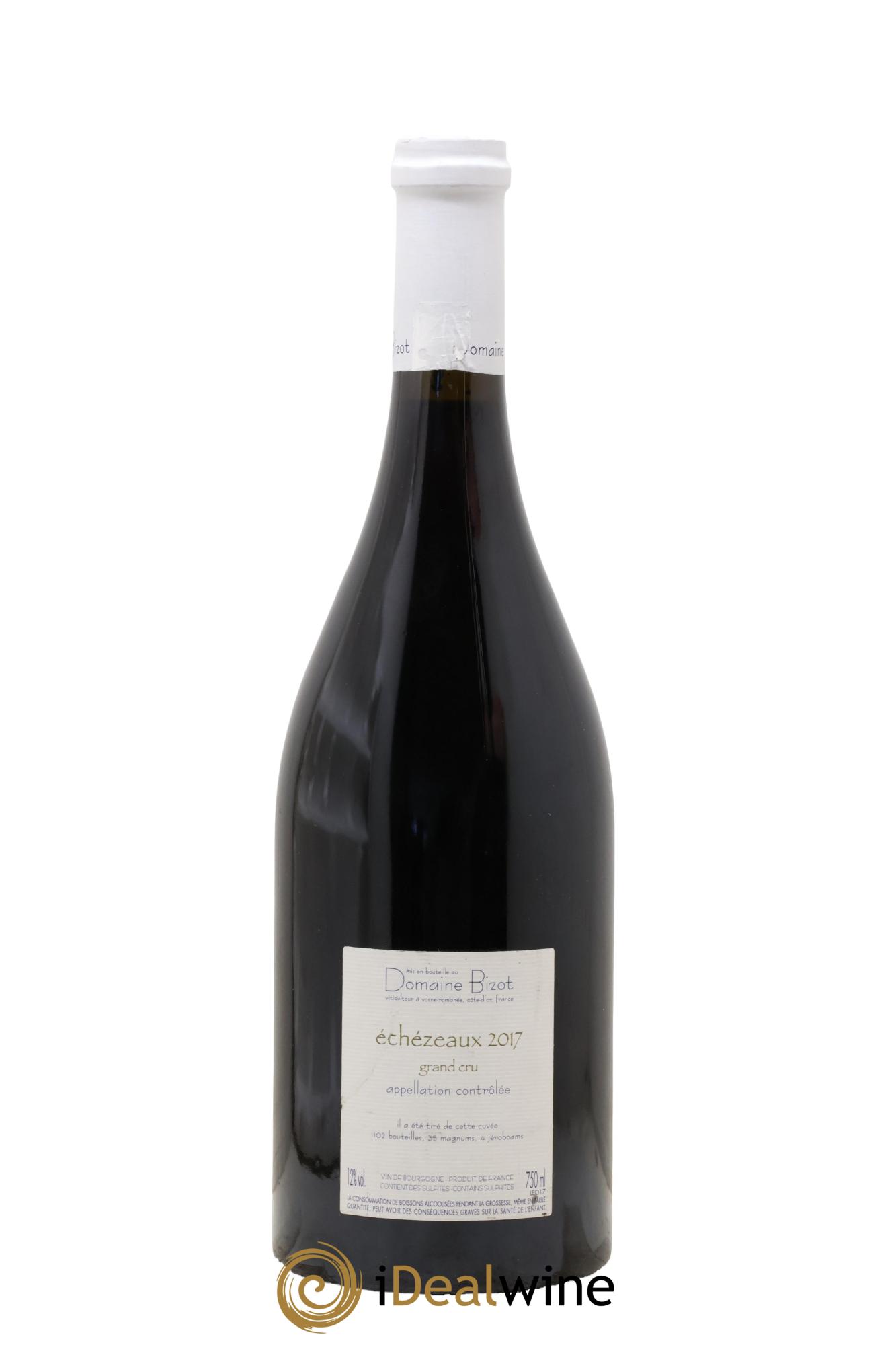 Echezeaux Grand Cru Bizot (Domaine) 2017 - Lot of 1 bottle - 1
