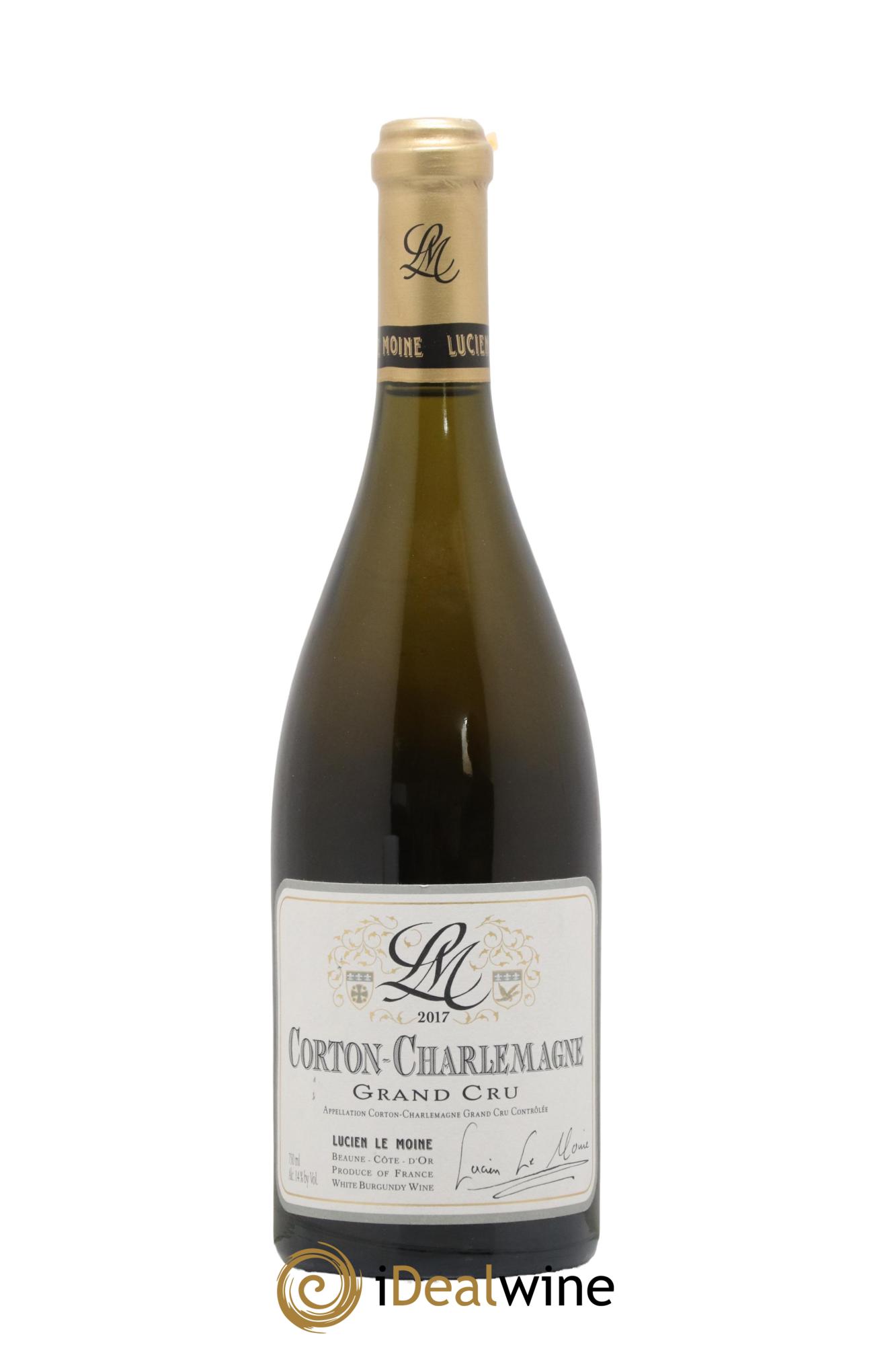Corton-Charlemagne Grand Cru Lucien Le Moine 2017 - Lot de 1 bouteille - 0