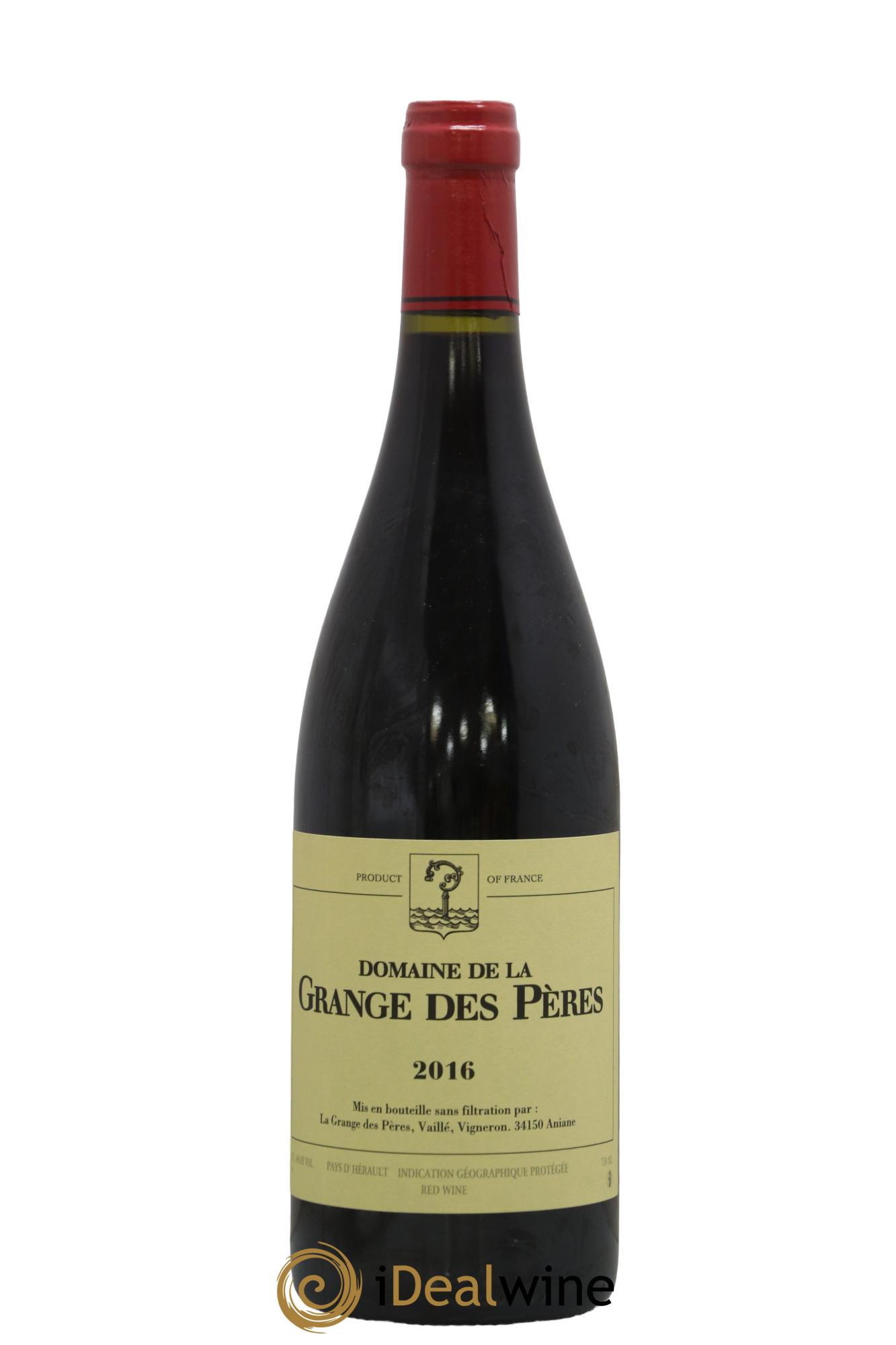 Pays d'Hérault Grange des Pères Laurent Vaillé 2016 - Lot de 1 bouteille - 0