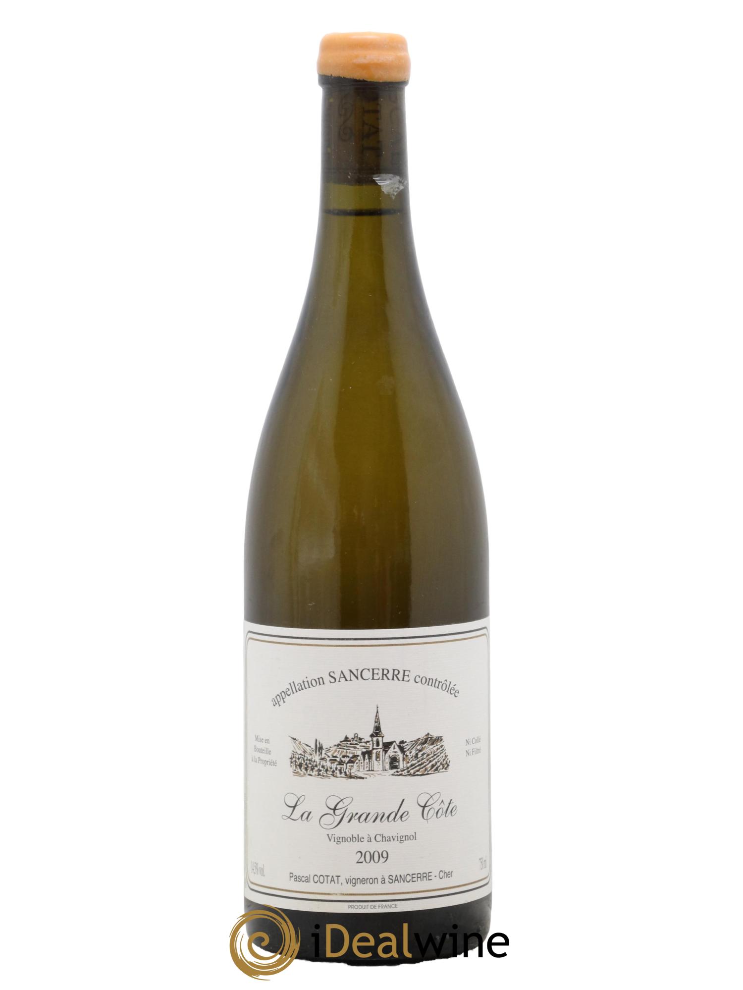 Sancerre La Grande Côte Pascal Cotat 2009 - Posten von 1 Flasche - 0