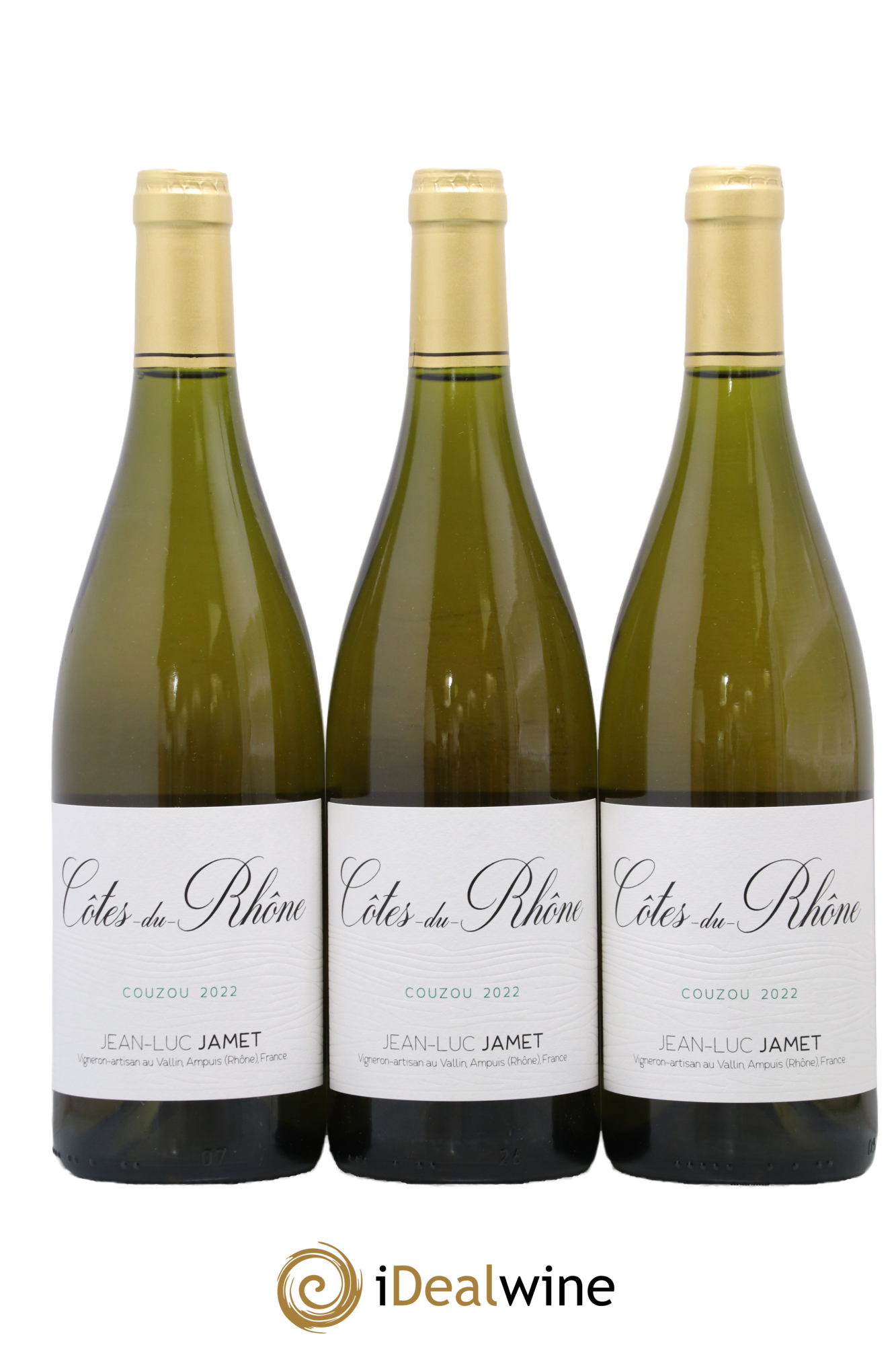 Côtes-du-Rhône Couzou J L.Jamet 2022 - Posten von 3 Flaschen - 0
