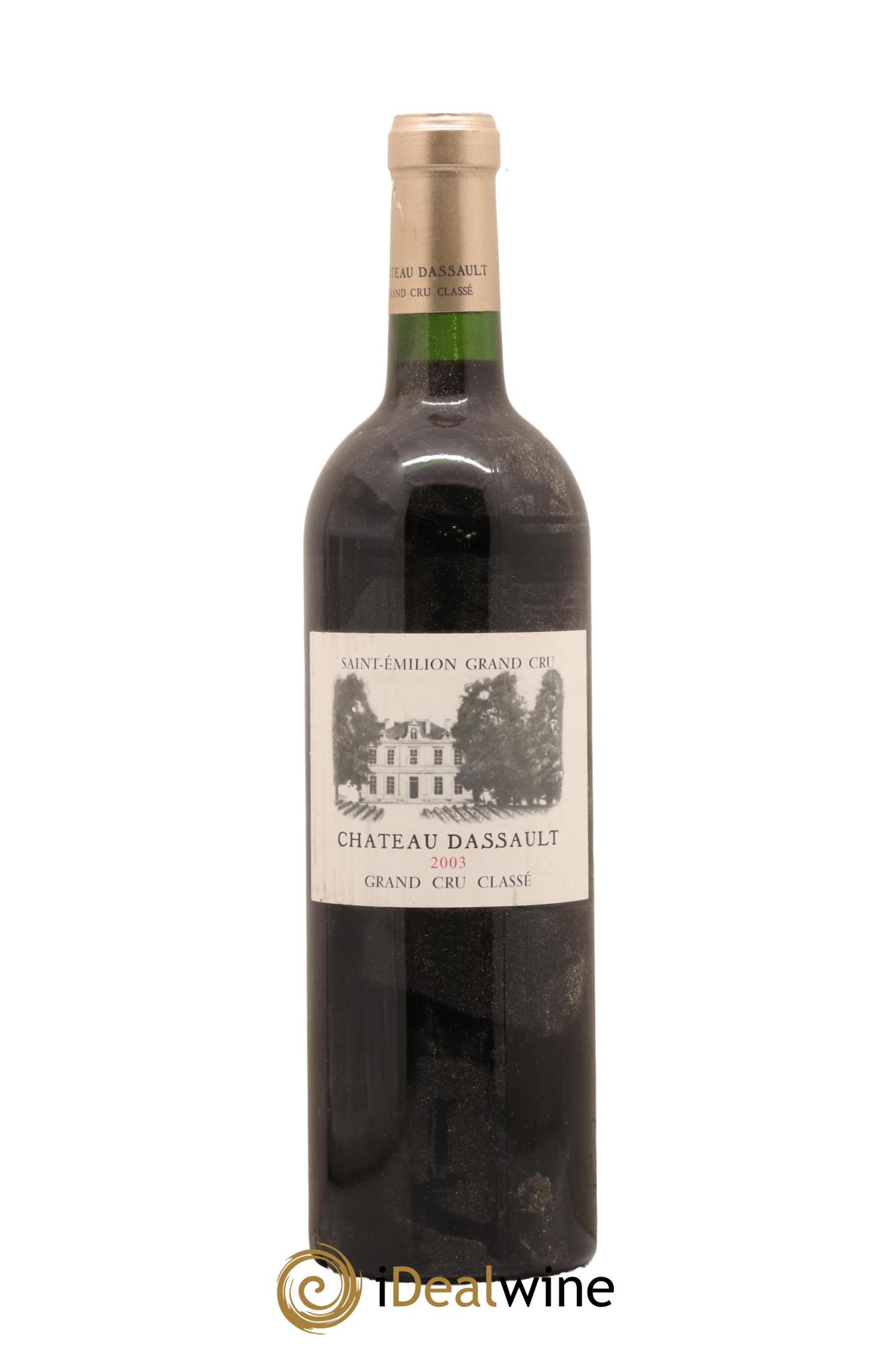 Château Dassault Grand Cru Classé 2003 - Lot de 1 bouteille - 0
