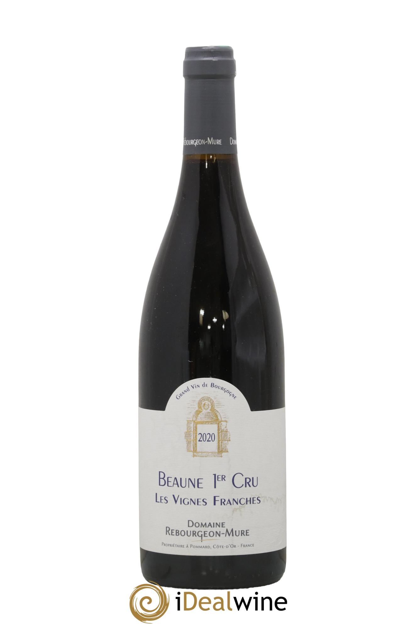 Beaune 1er Cru Les Vignes Franches Rebourgeon-Mure 2020 - Lot de 1 bouteille - 0
