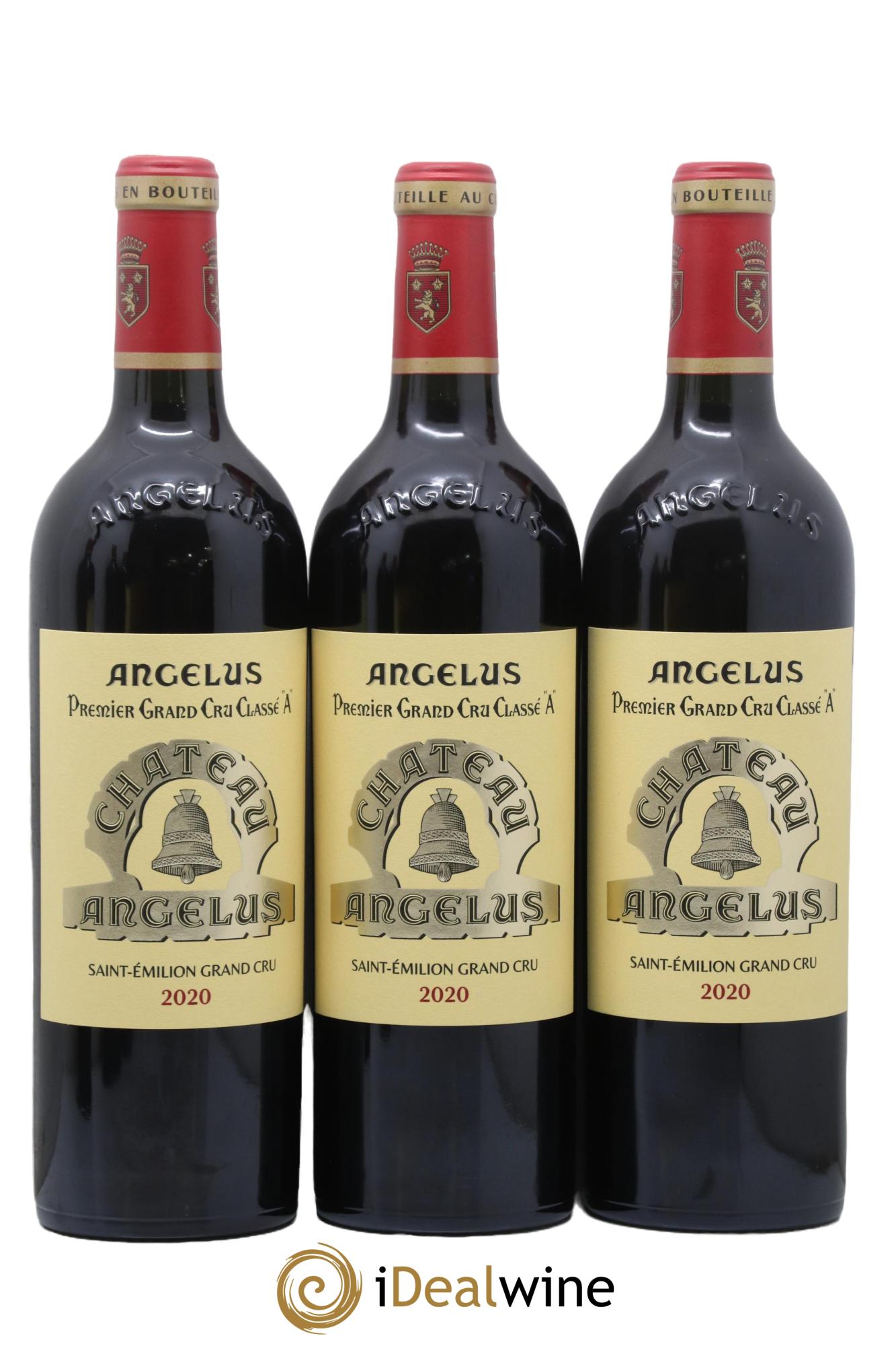 Château Angélus 1er Grand Cru Classé A 2020 - Lot de 6 bouteilles - 1
