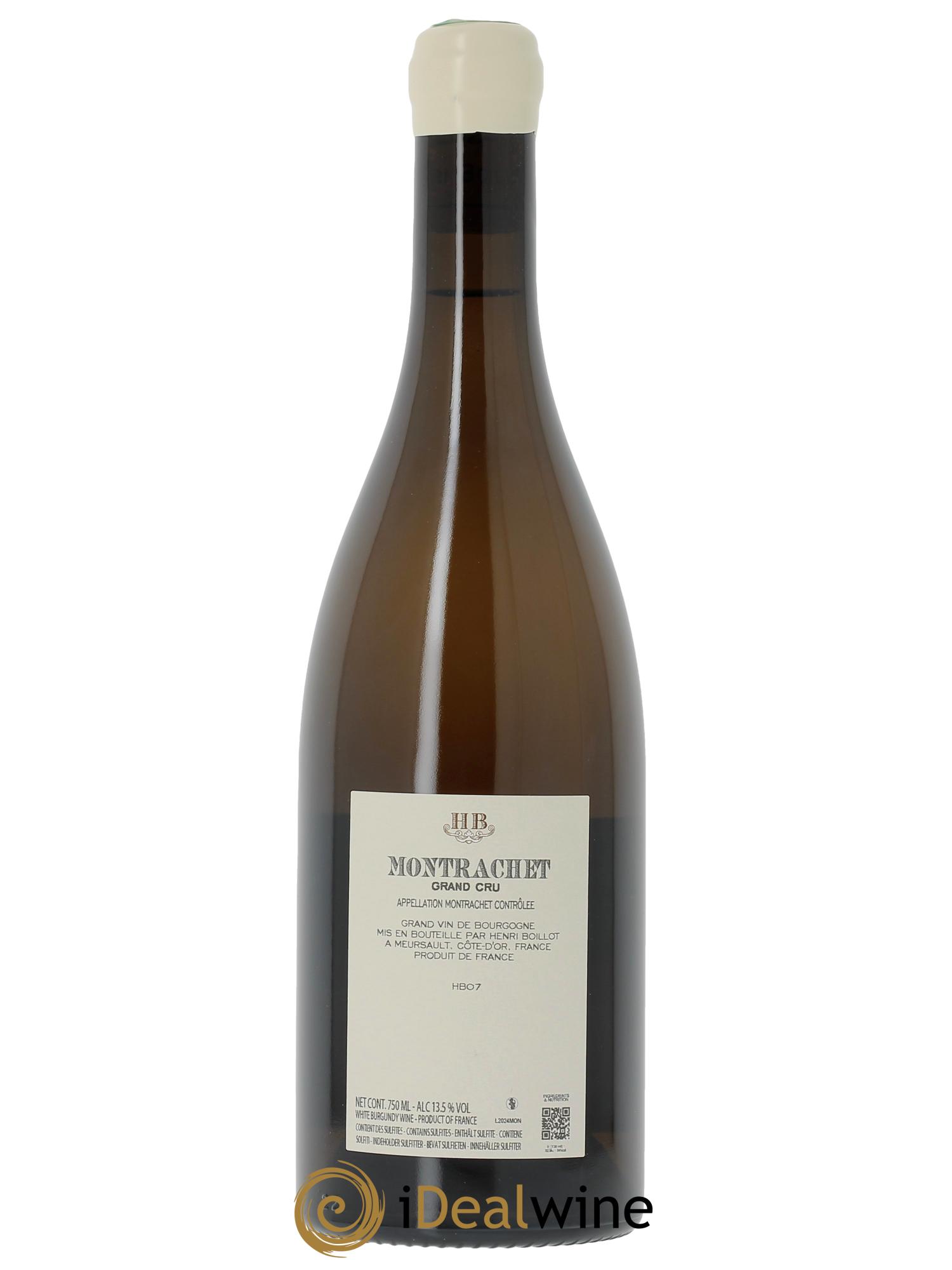 Montrachet Grand Cru Henri Boillot (Domaine)  2024 - Lotto di 1 bottiglia - 1