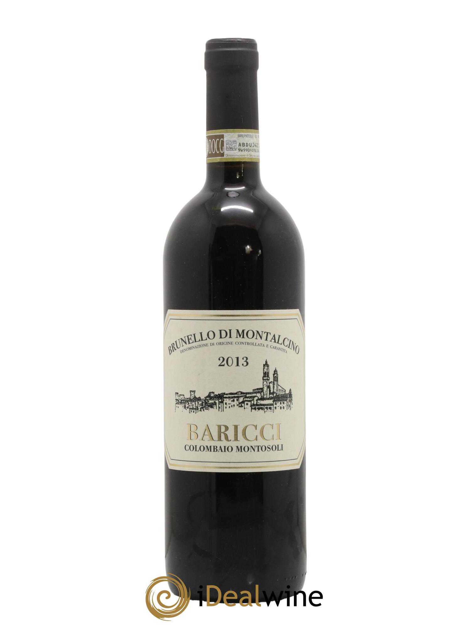 Brunello di Montalcino Colombaio Montosoli Baricci 2013 - Lot de 1 bouteille - 0