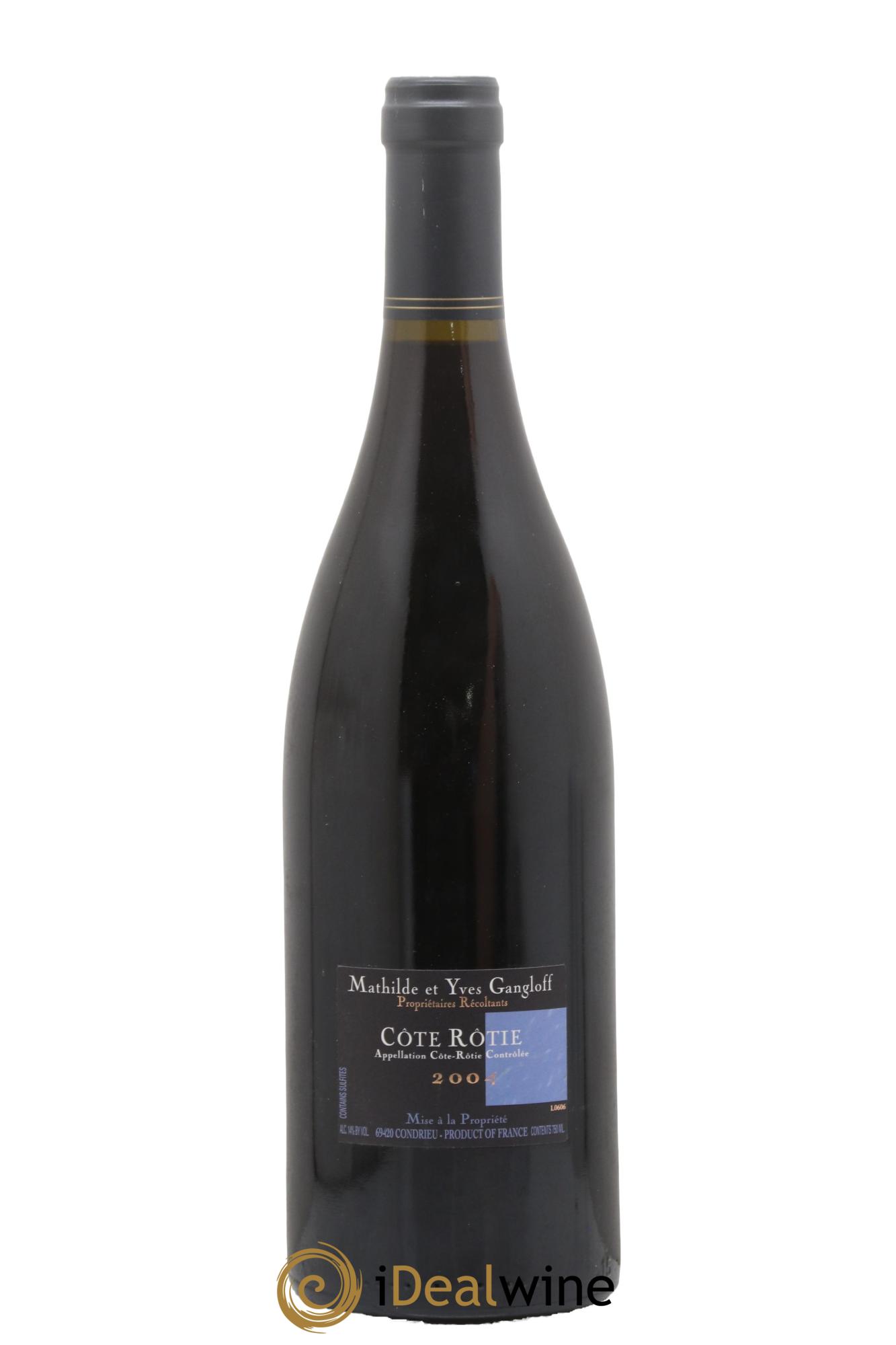 Côte-Rôtie La Barbarine Gangloff (Domaine) 2004 - Lot de 1 bouteille - 1