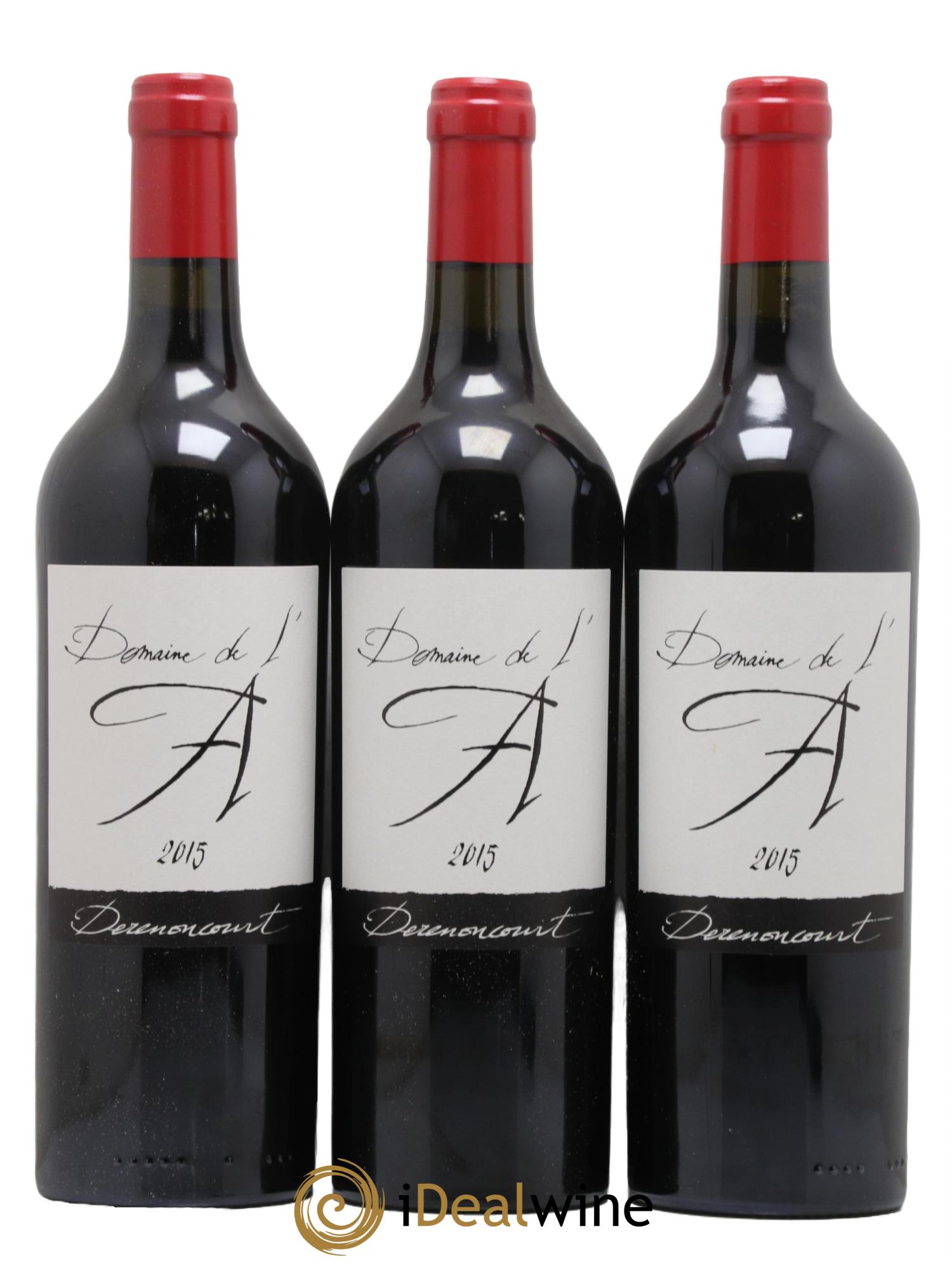 Domaine de l'A 2015 - Lotto di 6 bottiglie - 1