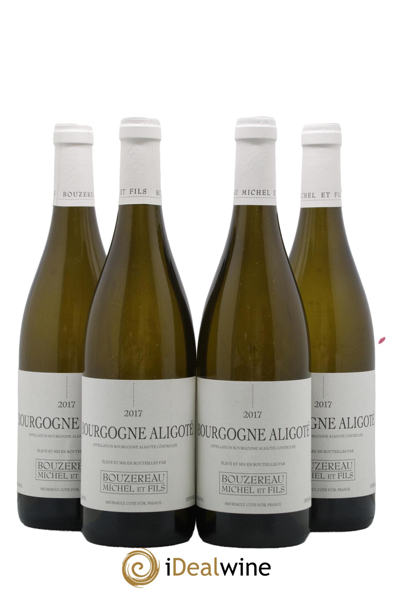 Bourgogne Aligoté Michel Bouzereau et Fils (Domaine) 2017 - Lot de 4 bouteilles - 0