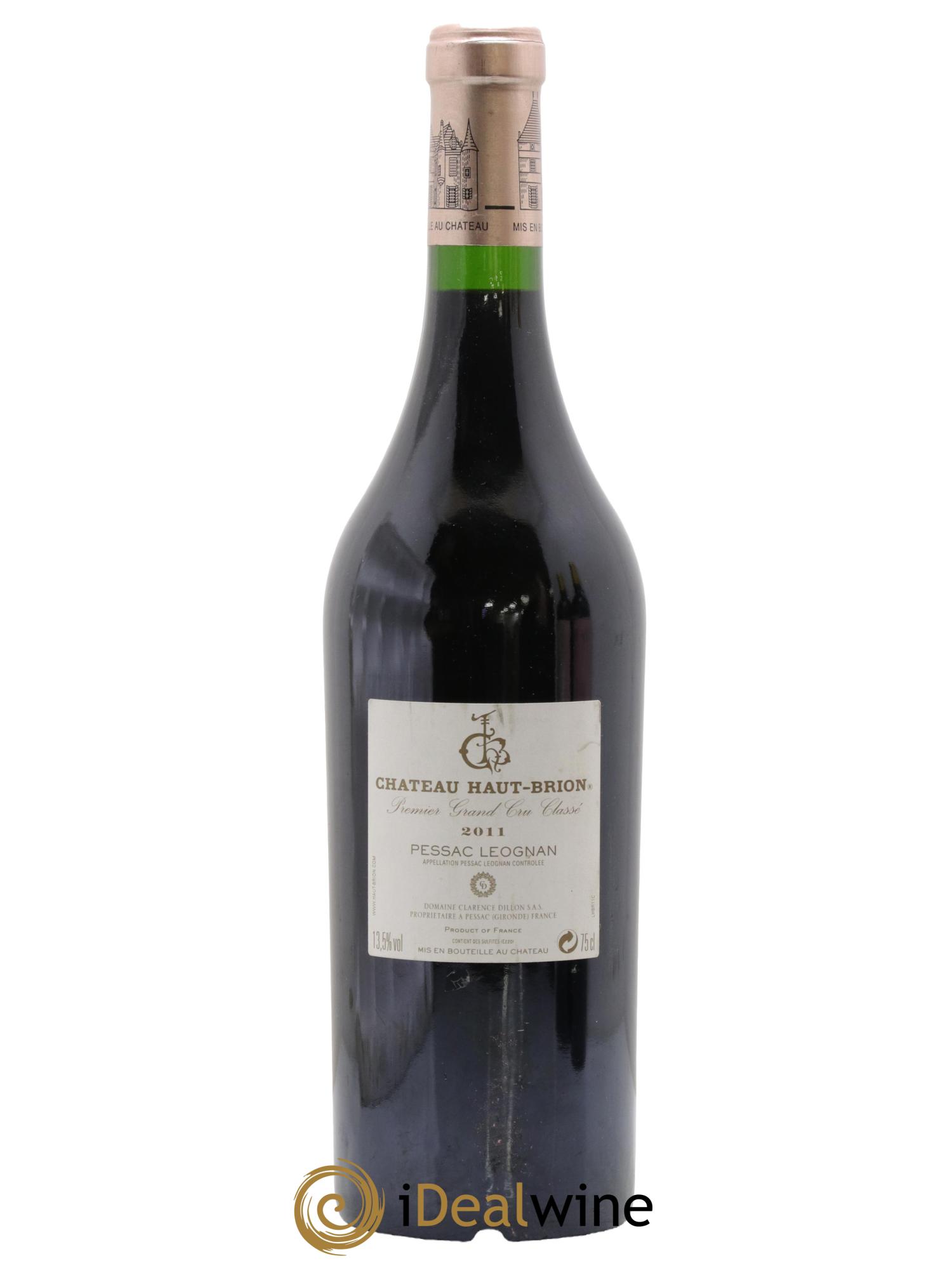 Château Haut Brion 1er Grand Cru Classé 2011 - Lotto di 1 bottiglia - 1