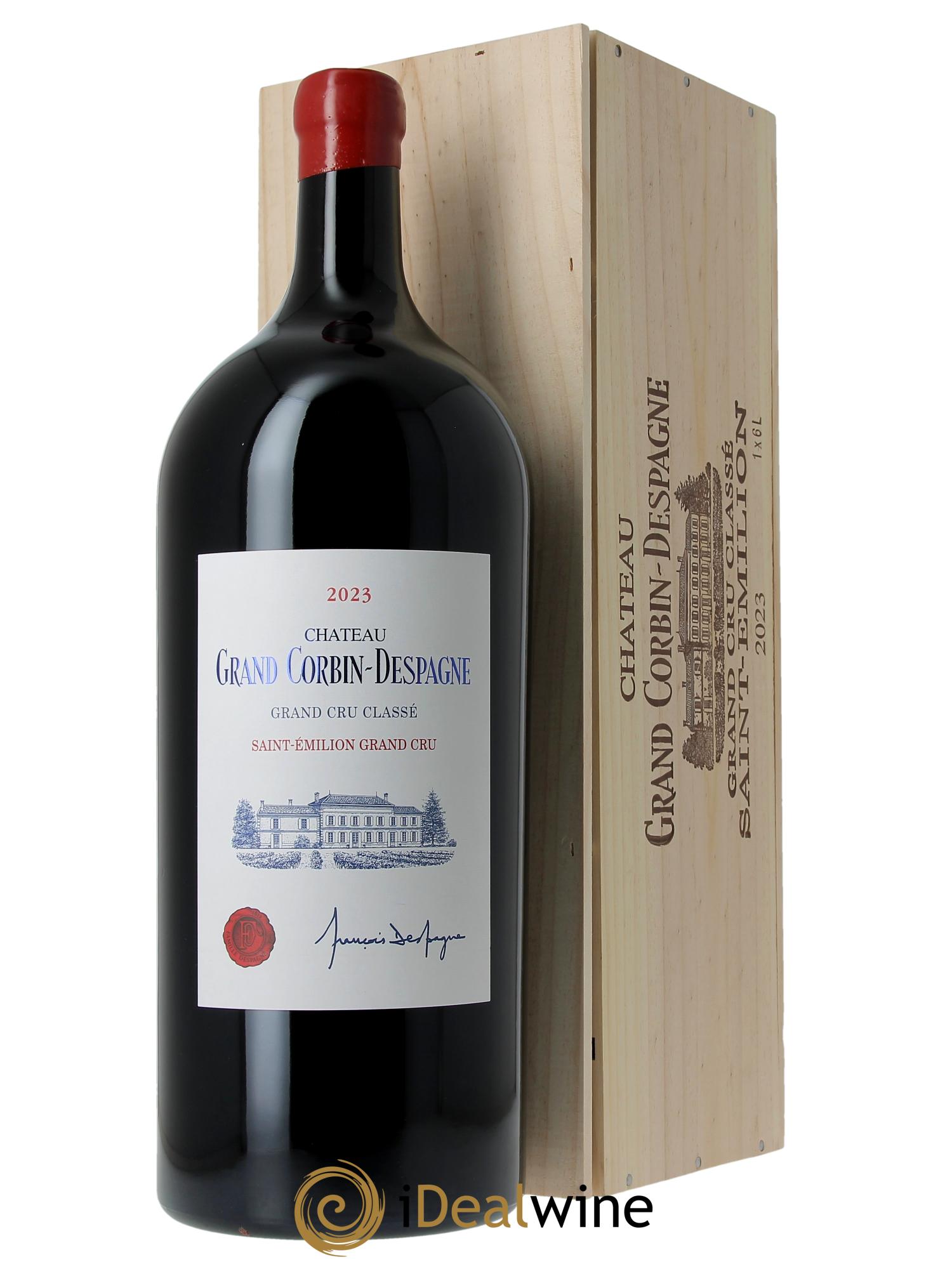 Château Grand Corbin Despagne Grand Cru Classé  2023 - Lot de 1 impériale - 0