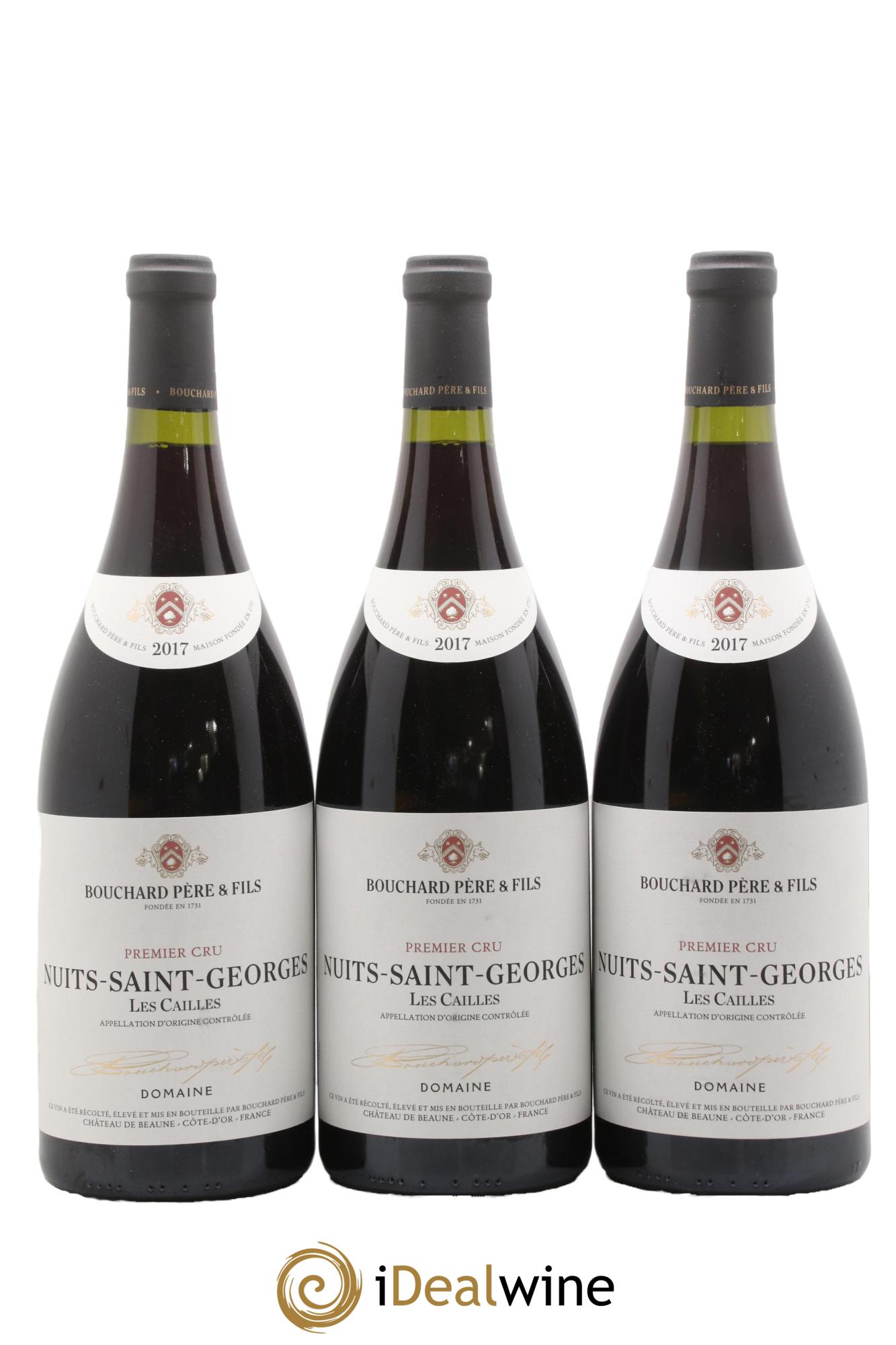 Nuits-Saint-Georges 1er Cru Les Cailles Bouchard Père & Fils 2017 - Lot de 6 magnums - 1