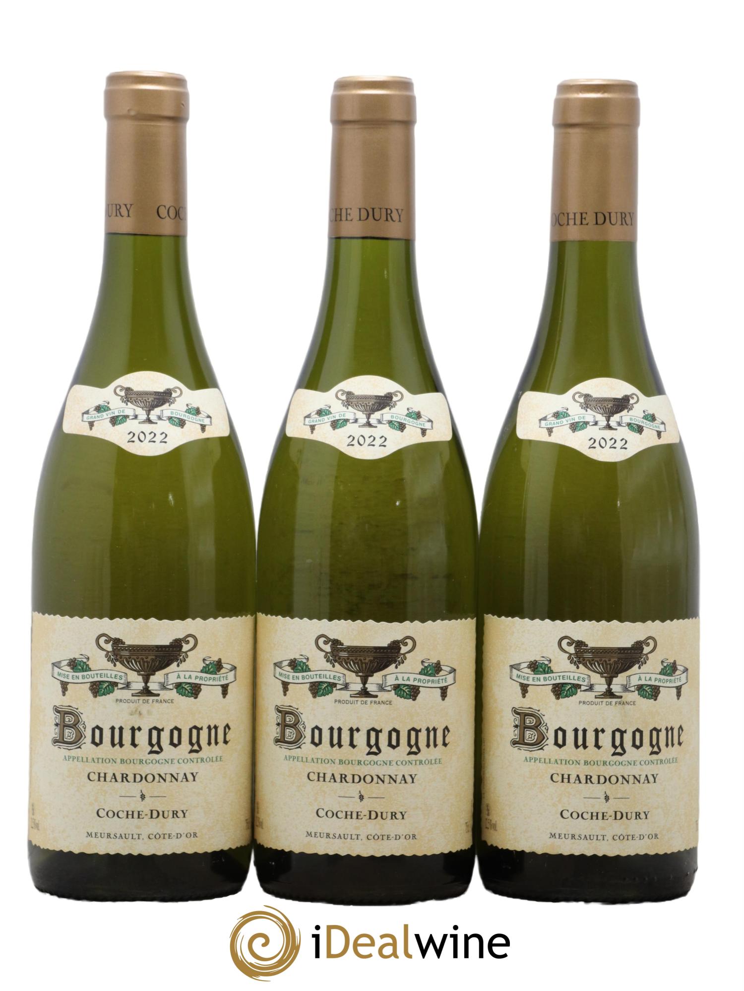 Bourgogne Coche Dury (Domaine) 2022 - Lot de 3 bouteilles - 0