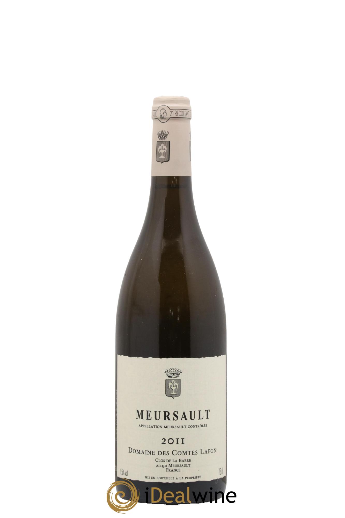 Meursault Comtes Lafon (Domaine des) 2011 - Lot de 1 bouteille - 0
