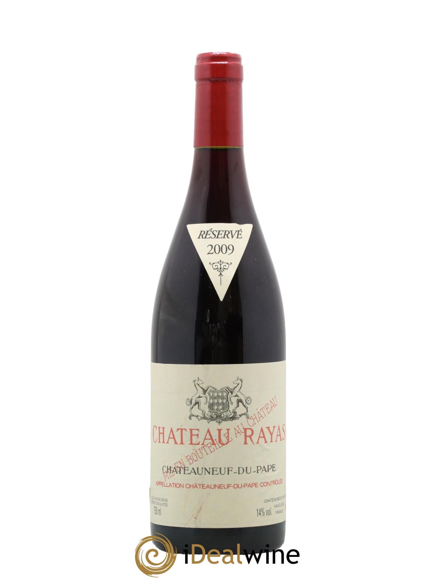 Châteauneuf-du-Pape Château Rayas Emmanuel Reynaud 2009 - Lot de 1 bouteille - 0