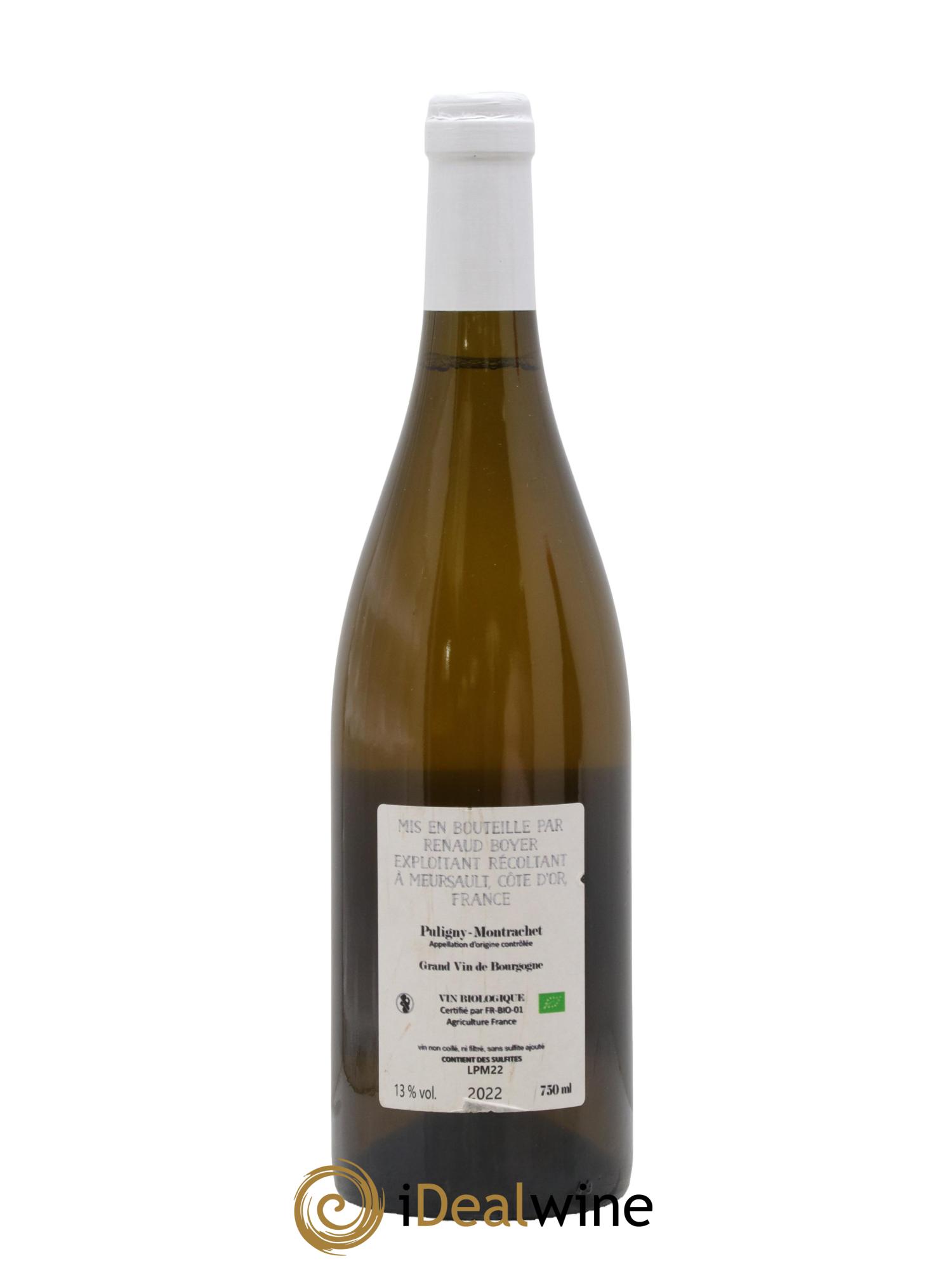 Puligny-Montrachet Les Reuchaux Renaud Boyer 2022 - Lotto di 1 bottiglia - 1