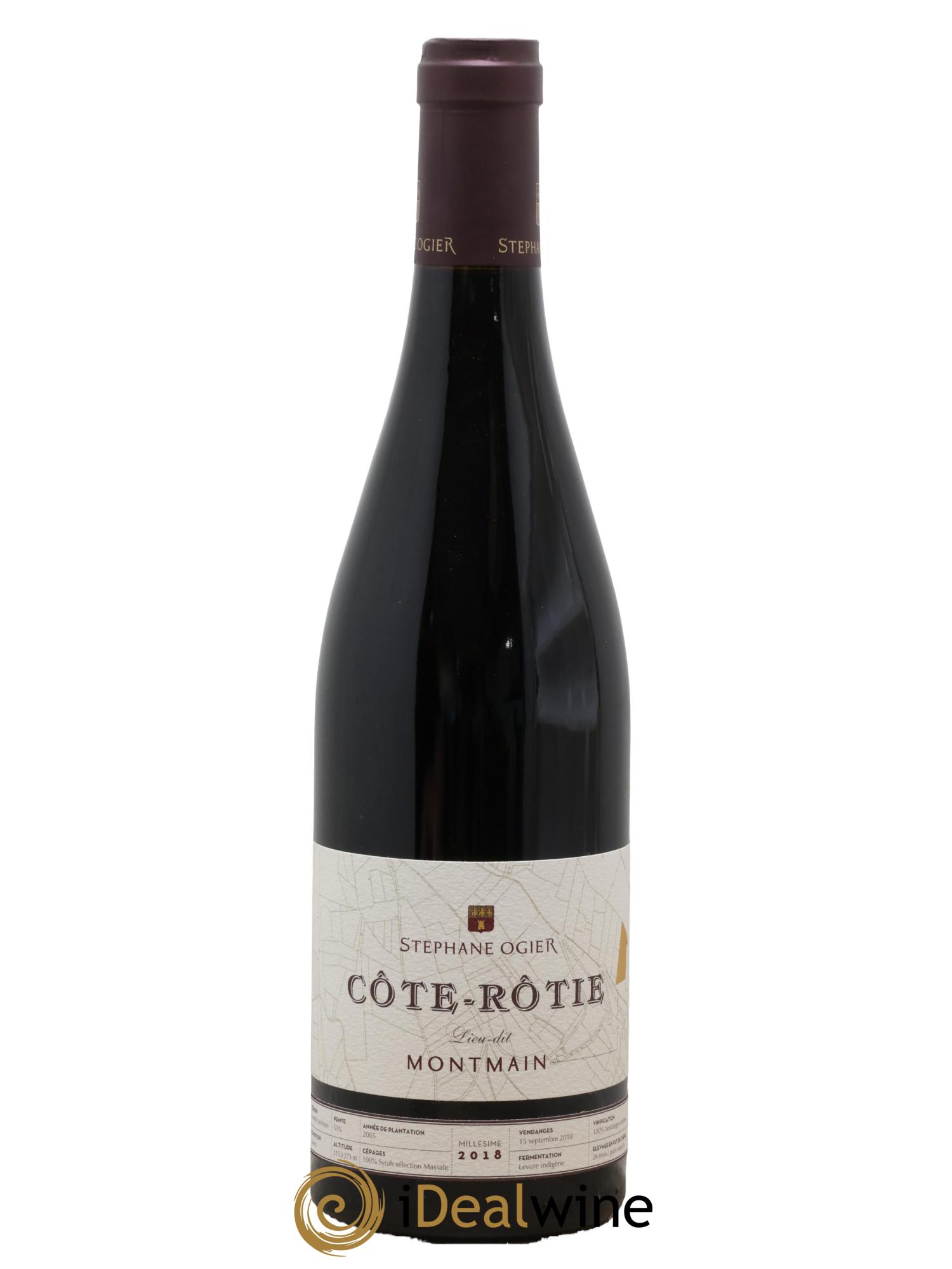 Côte-Rôtie Montmain Stéphane Ogier 2018 - Lotto di 1 bottiglia - 0