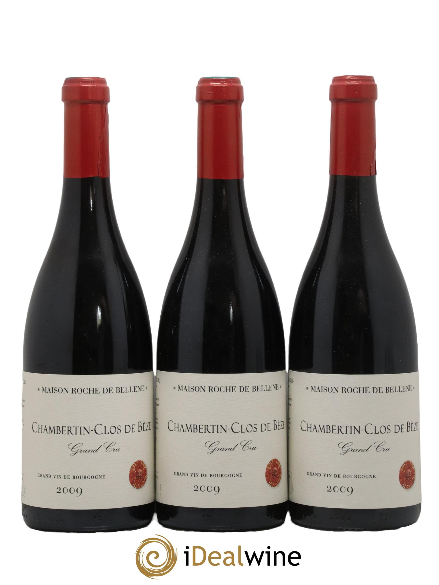 Chambertin Grand Cru Clos De Bèze Maison Roche de Bellene 2009 - Lot de 3 bouteilles - 0