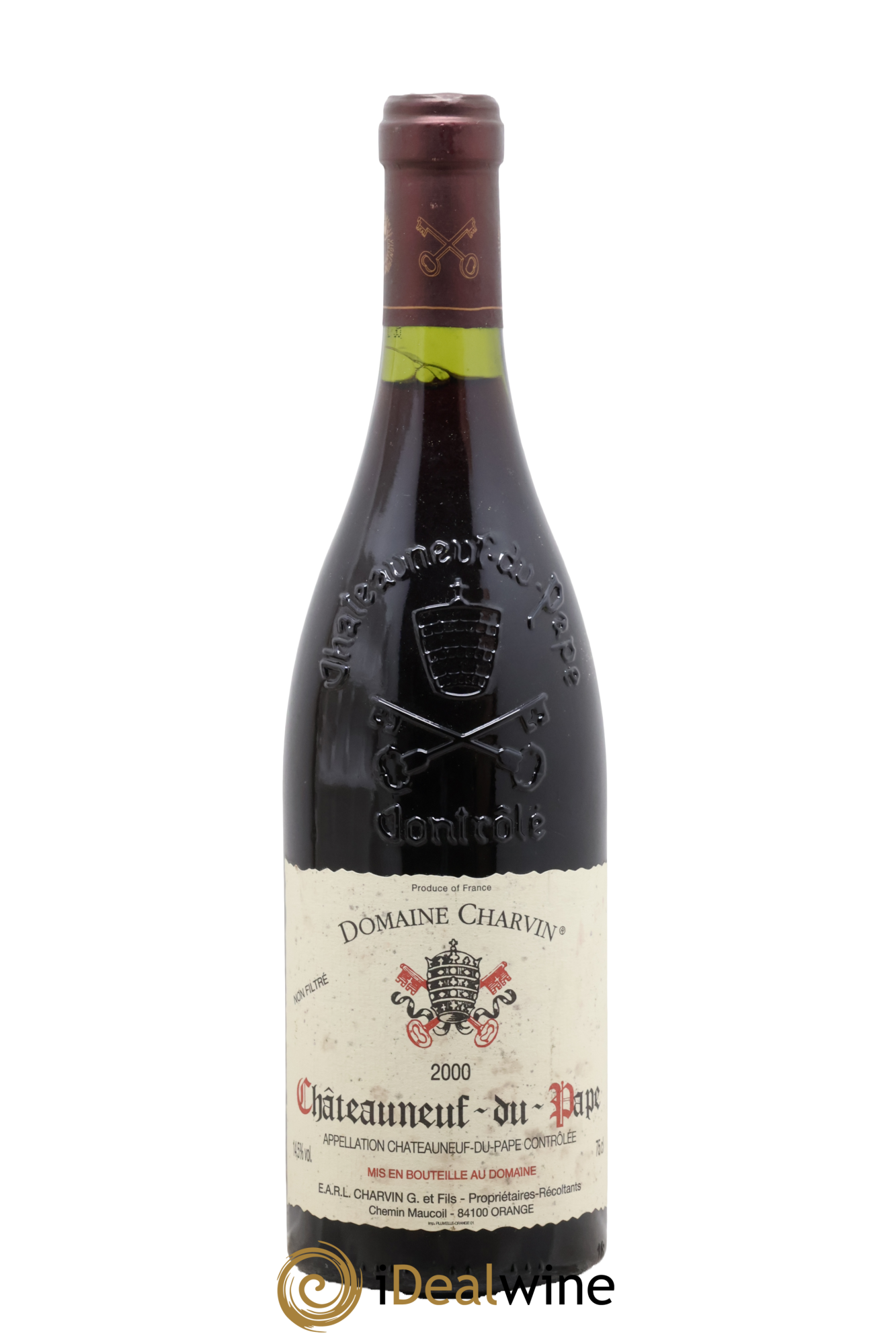 Châteauneuf-du-Pape Charvin (Domaine) 2000 - Lot of 1 bottle - 0