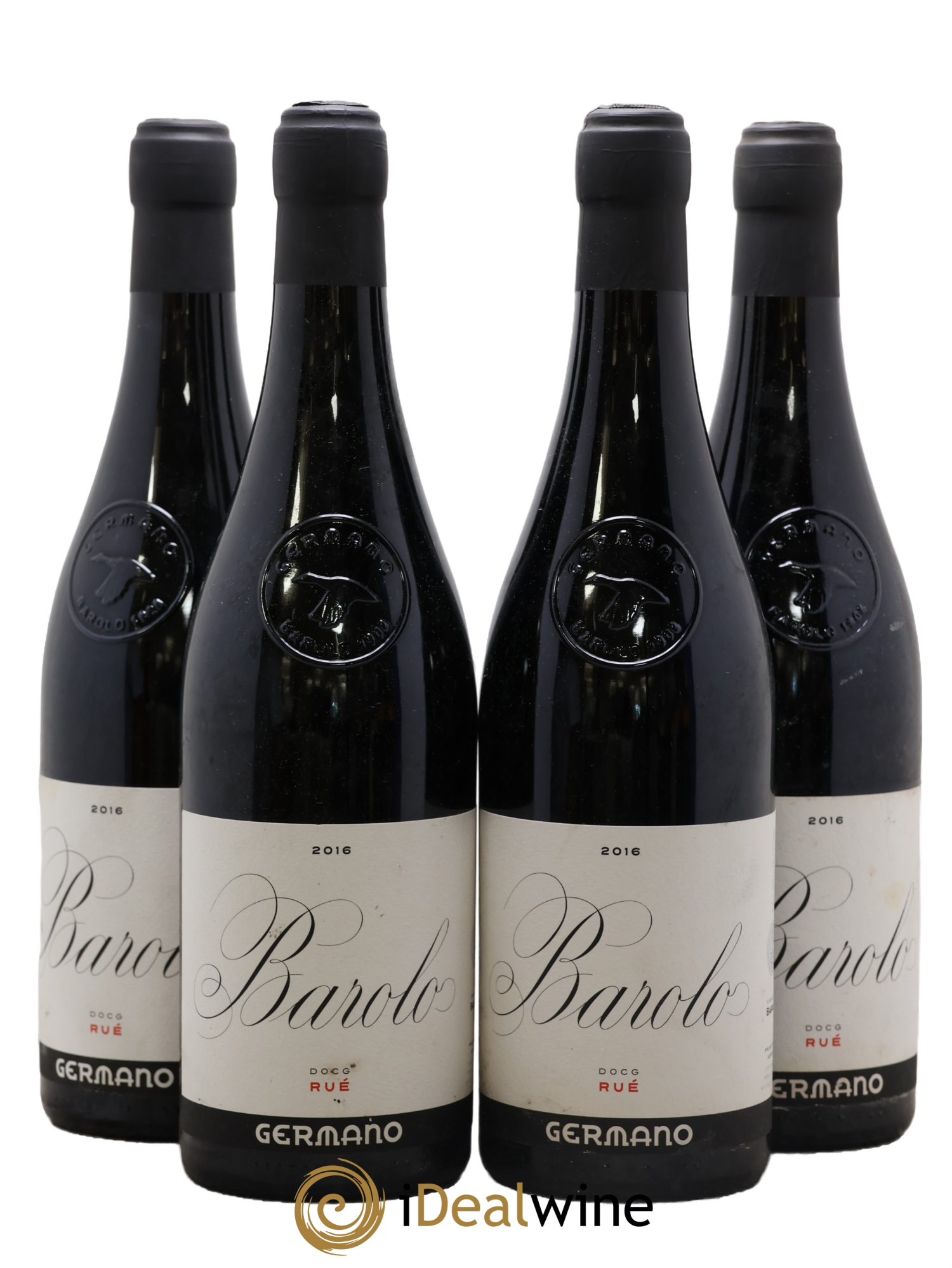 Barolo DOC cuvée Rué Domaine Germano 2016 - Lot de 4 bouteilles - 0